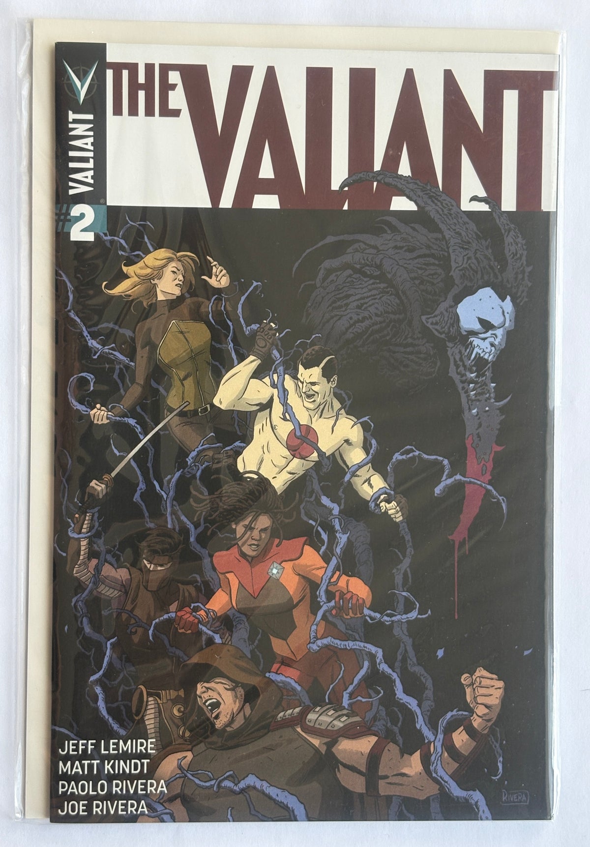 The Valiant #2 -  2nd Printing - Valiant Comics January 2015 VF 8.0