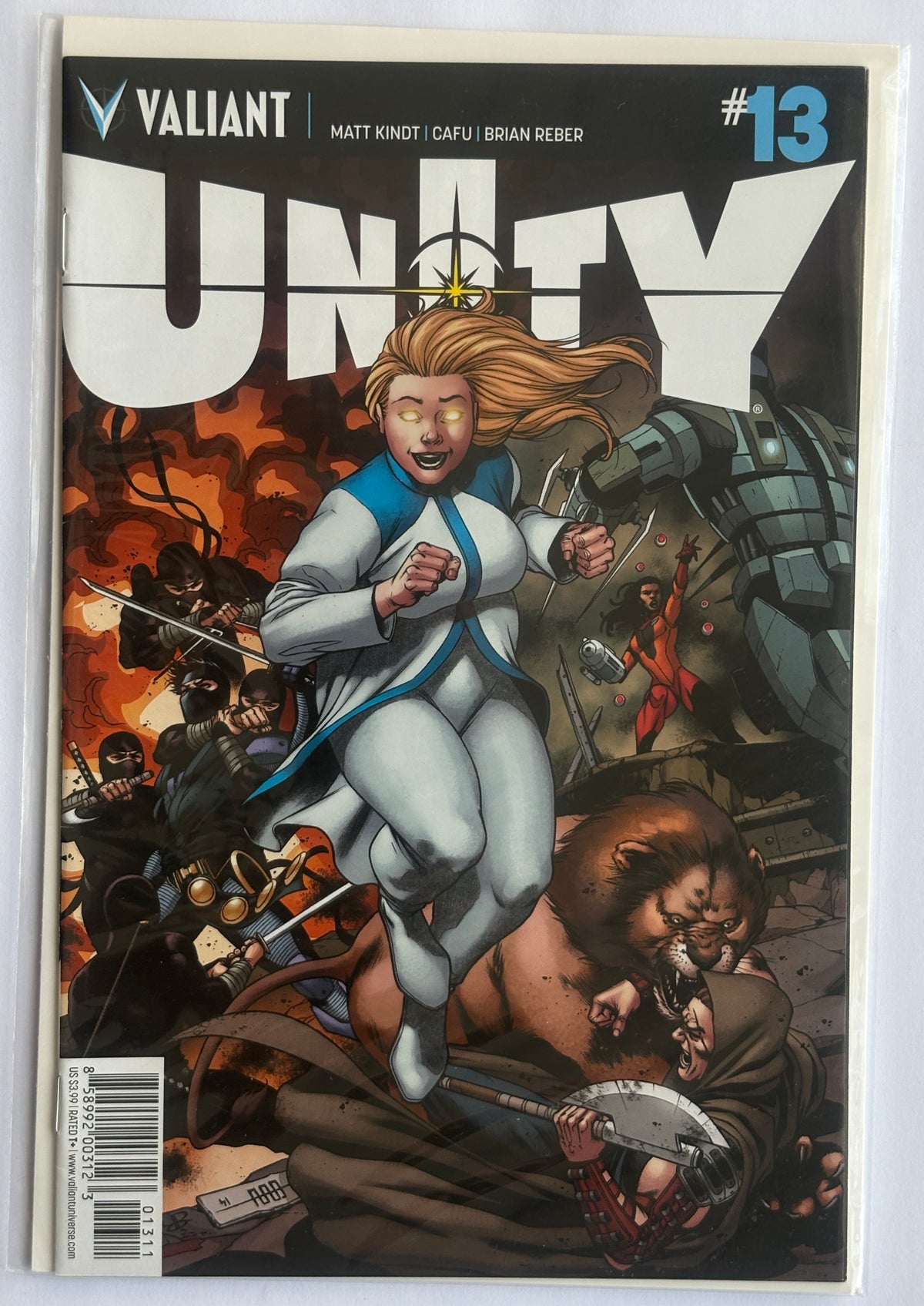 Unity #13 - 1st Printing - Valiant Comics December 2014 VF- 7.5