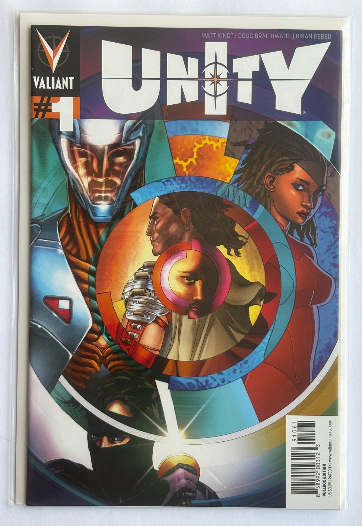 Unity #1 - 1st Printing - Cover F Valiant Comics November 2013 VF- 7.5