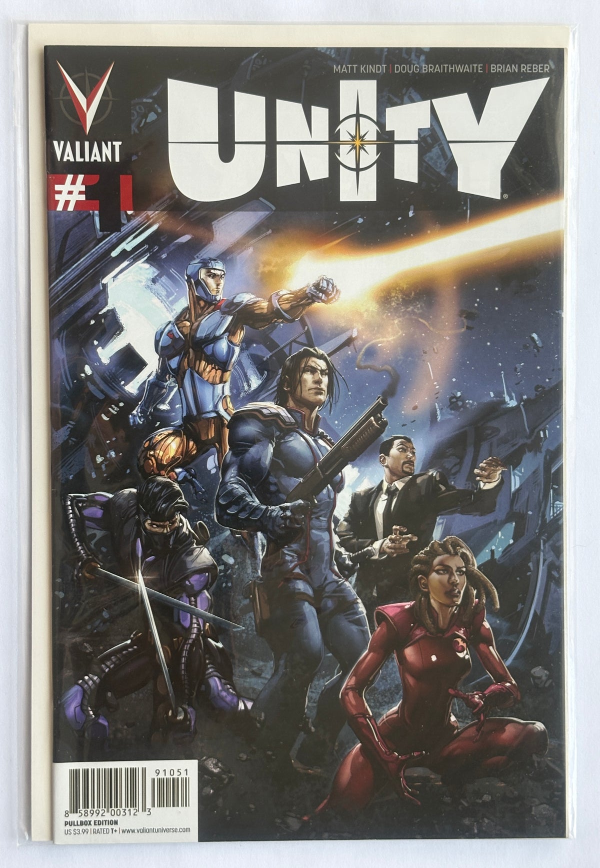 Unity #1 - 1st Printing - Cover E Valiant Comics November 2013 VF 8.0