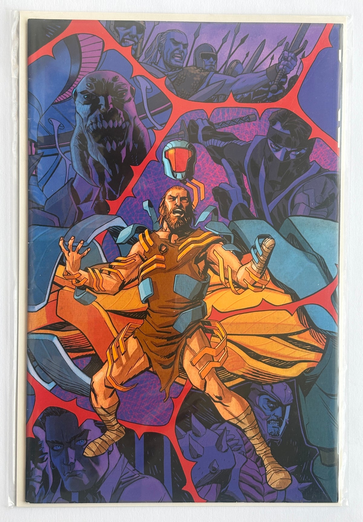 X-O Manowar #0 - 1st Printing Virgin Cover F - October 2014 VF- 7.5