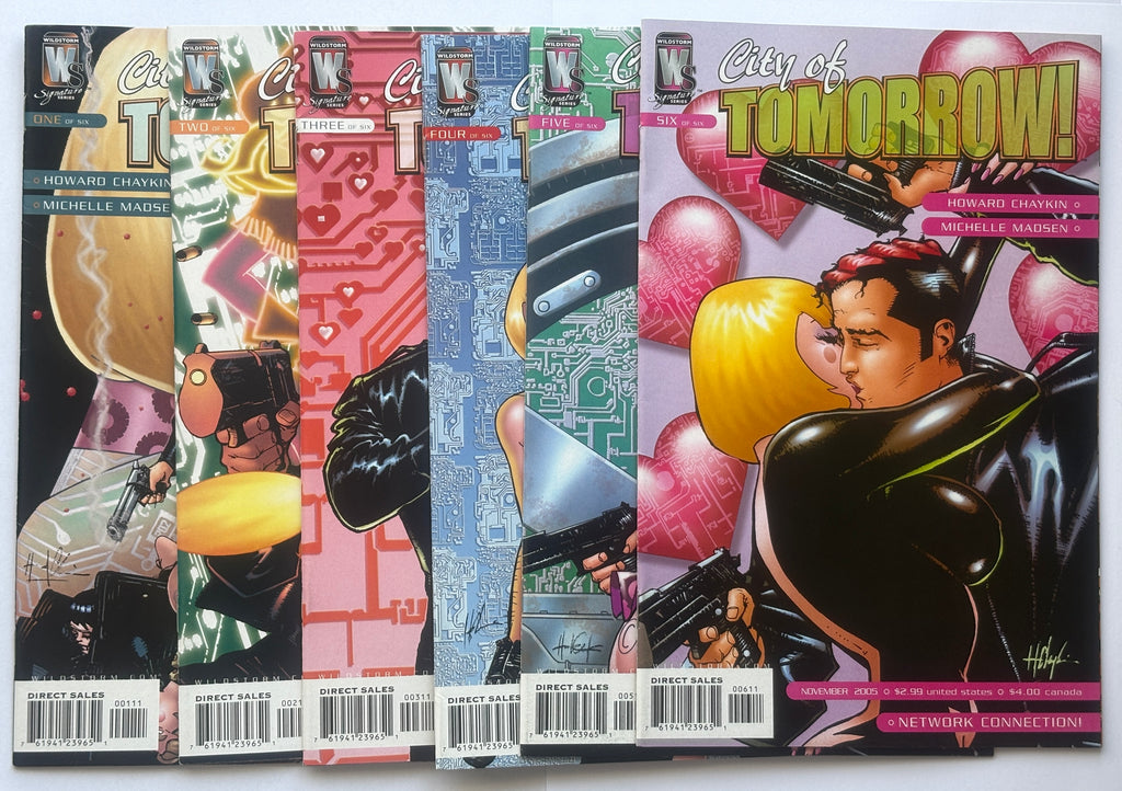 City of Tomorrow #1 to 6 (Set of 6) Howard Chaykin Wildstorm 2005 VF+ 8.5