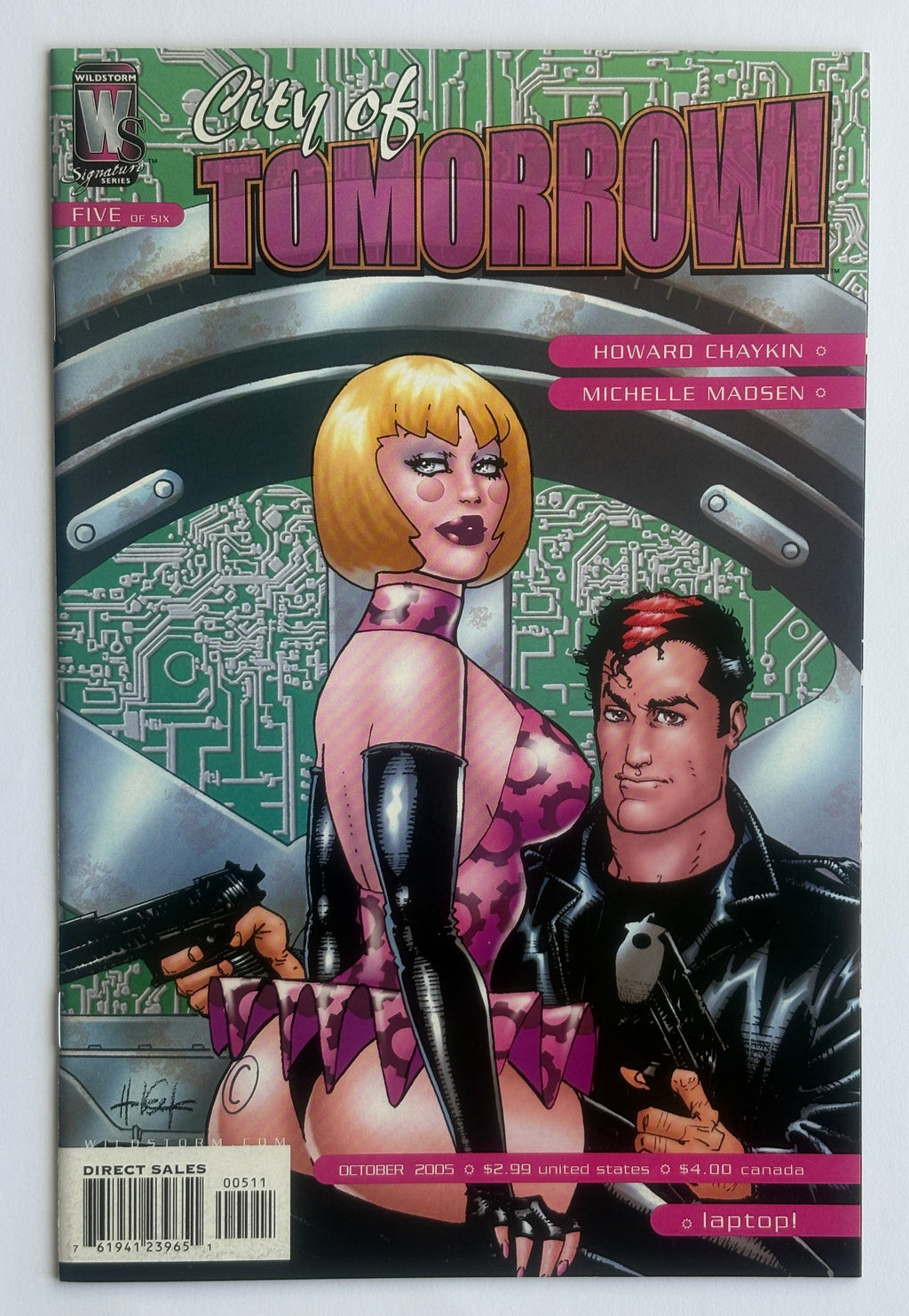 City of Tomorrow #1 to 6 (Set of 6) Howard Chaykin Wildstorm 2005 VF+ 8.5