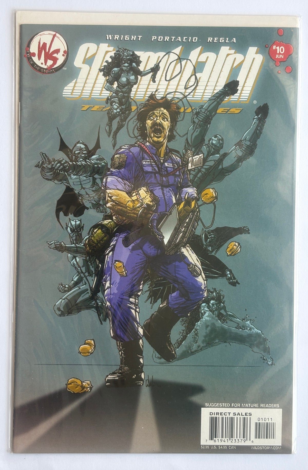 Stormwatch Team Achilles #10 - 1st Printing - Wildstorm June 2003 VF+ 8.5