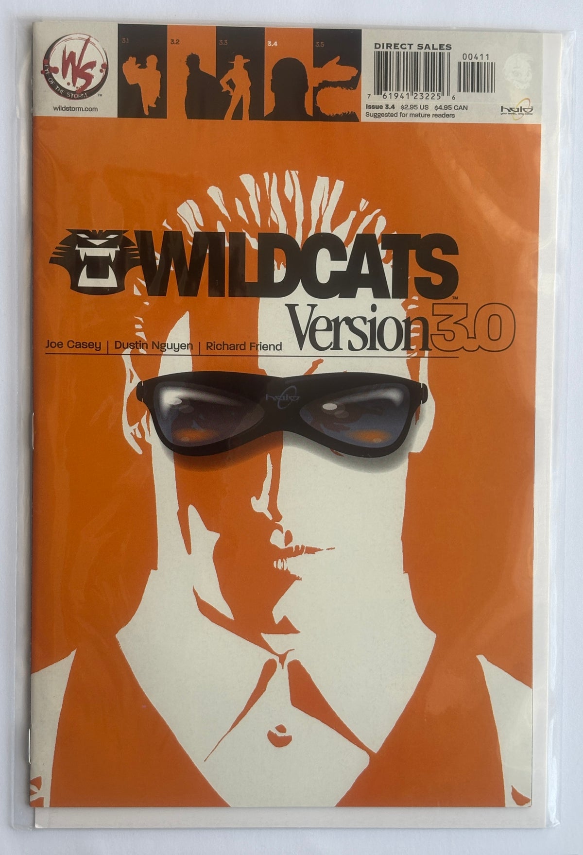 Wildcats Version 3.0 #4 - 1st Printing WildStorm Comics January 2003 VF/NM 9.0