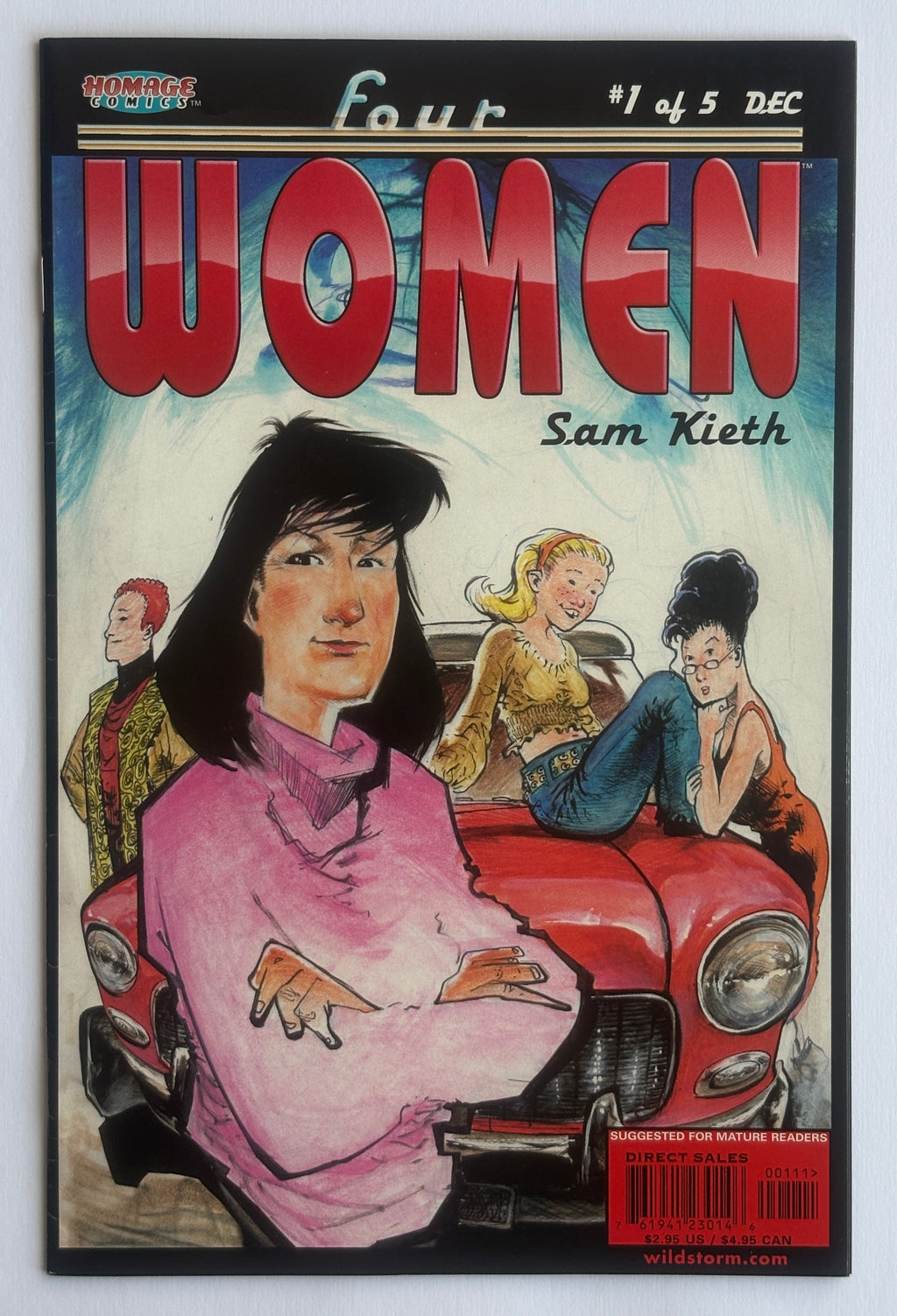 Four Women #1 to 5 - Complete Set (5 Comics) Homage Comics 2001/2 VF 8.0