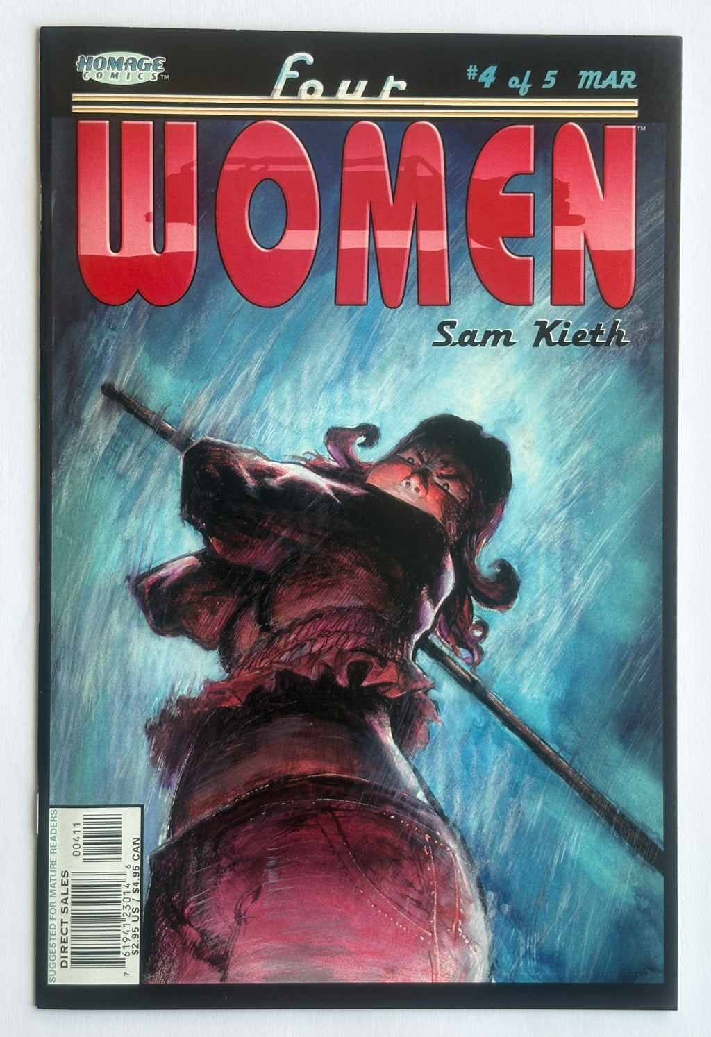 Four Women #1 to 5 - Complete Set (5 Comics) Homage Comics 2001/2 VF 8.0