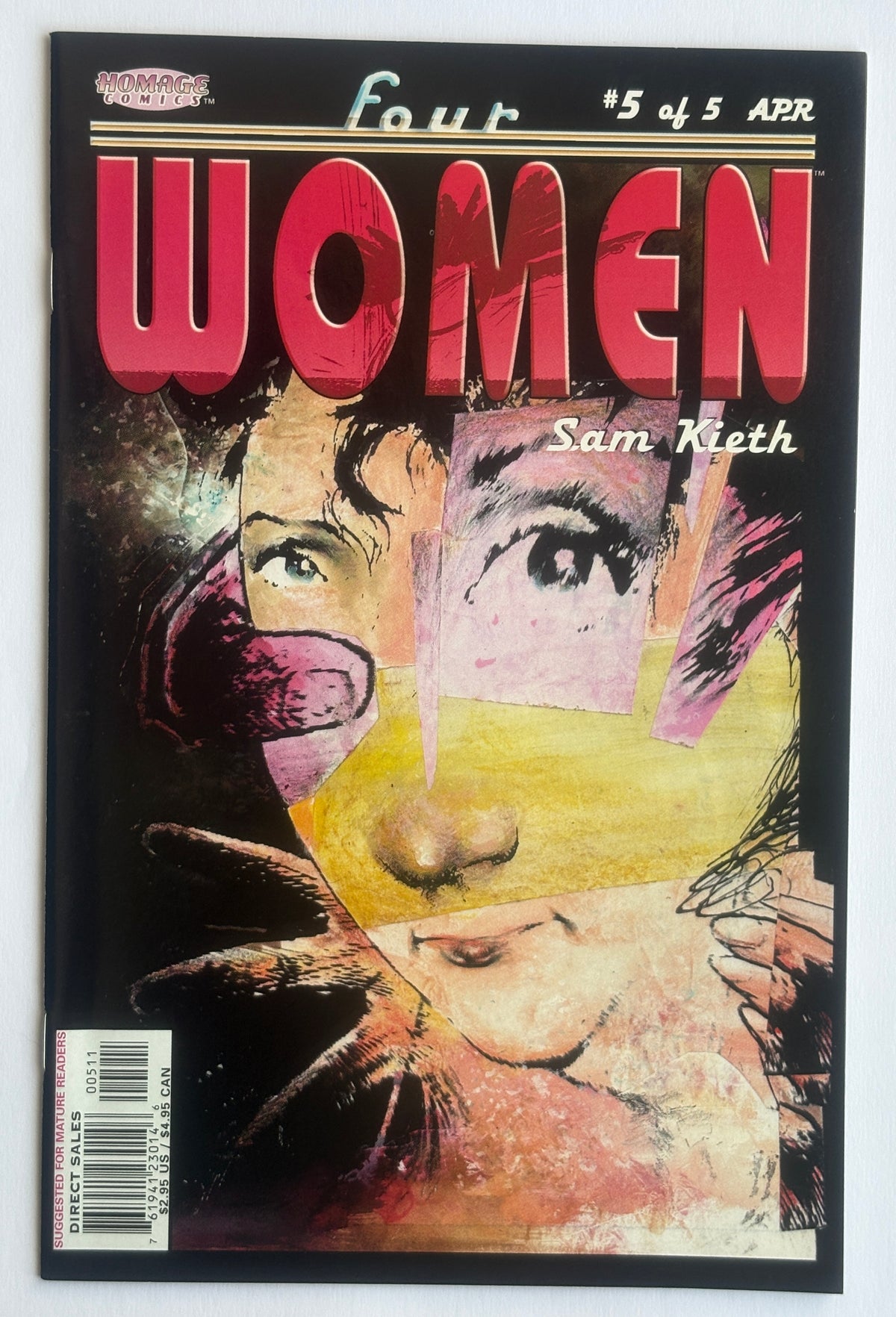 Four Women #1 to 5 - Complete Set (5 Comics) Homage Comics 2001/2 VF 8.0