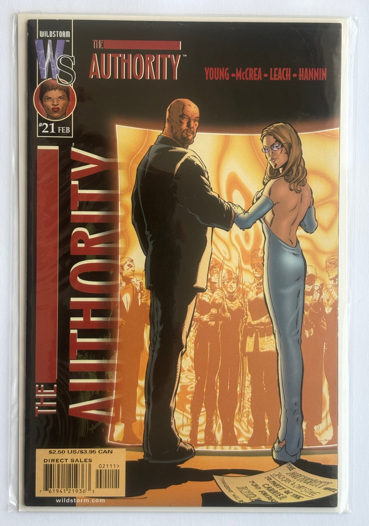 The Authority #21 - 1st Printing Wildstorm Productions February 2001 VF+ 8.5