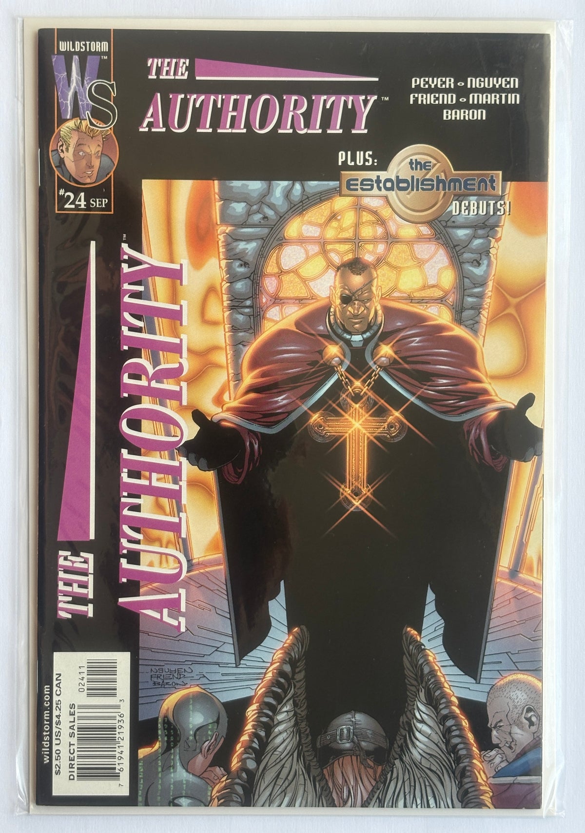 The Authority #24 - 1st Printing Wildstorm Productions September 2001 VF/NM 9.0
