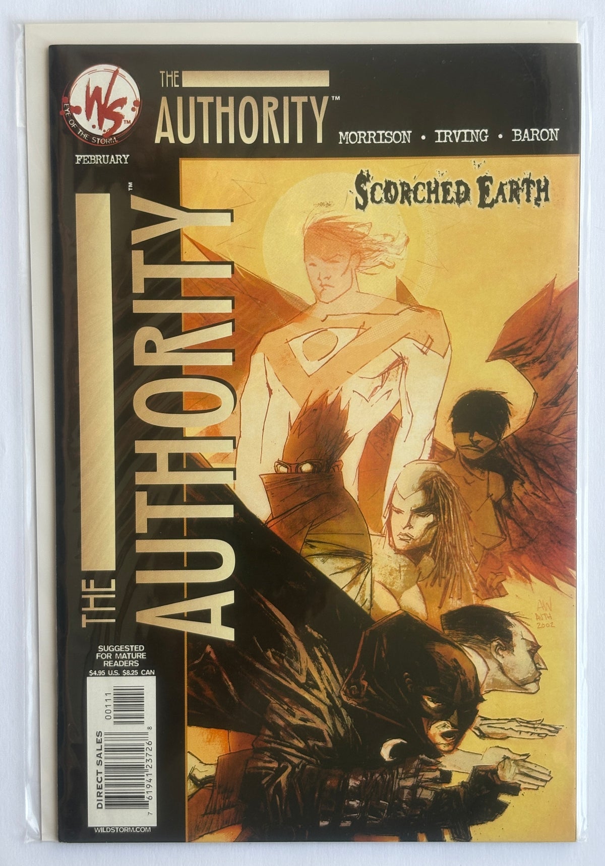 The Authority: Scorched Earth #1 - Wildstorm Productions February 2003 VF/NM 9.0