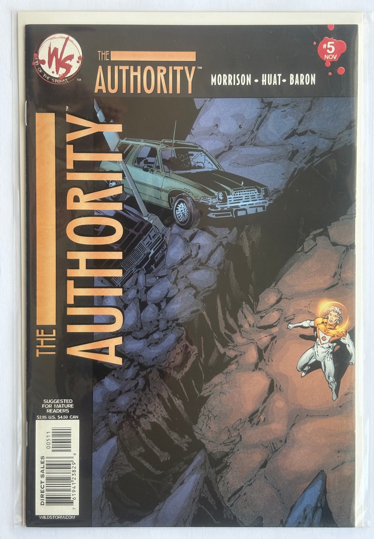 The Authority #5 - 1st Printing Wildstorm Productions November 2003 VF/NM 9.0