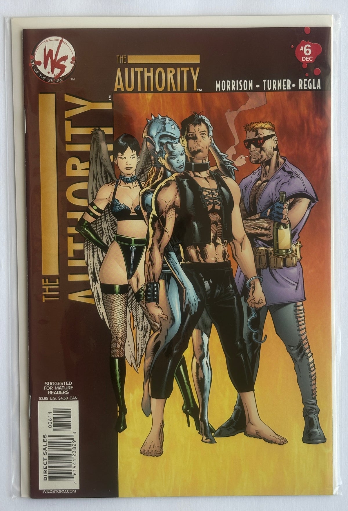 The Authority #6 - 1st Printing Wildstorm Productions December 2003 VF/NM 9.0