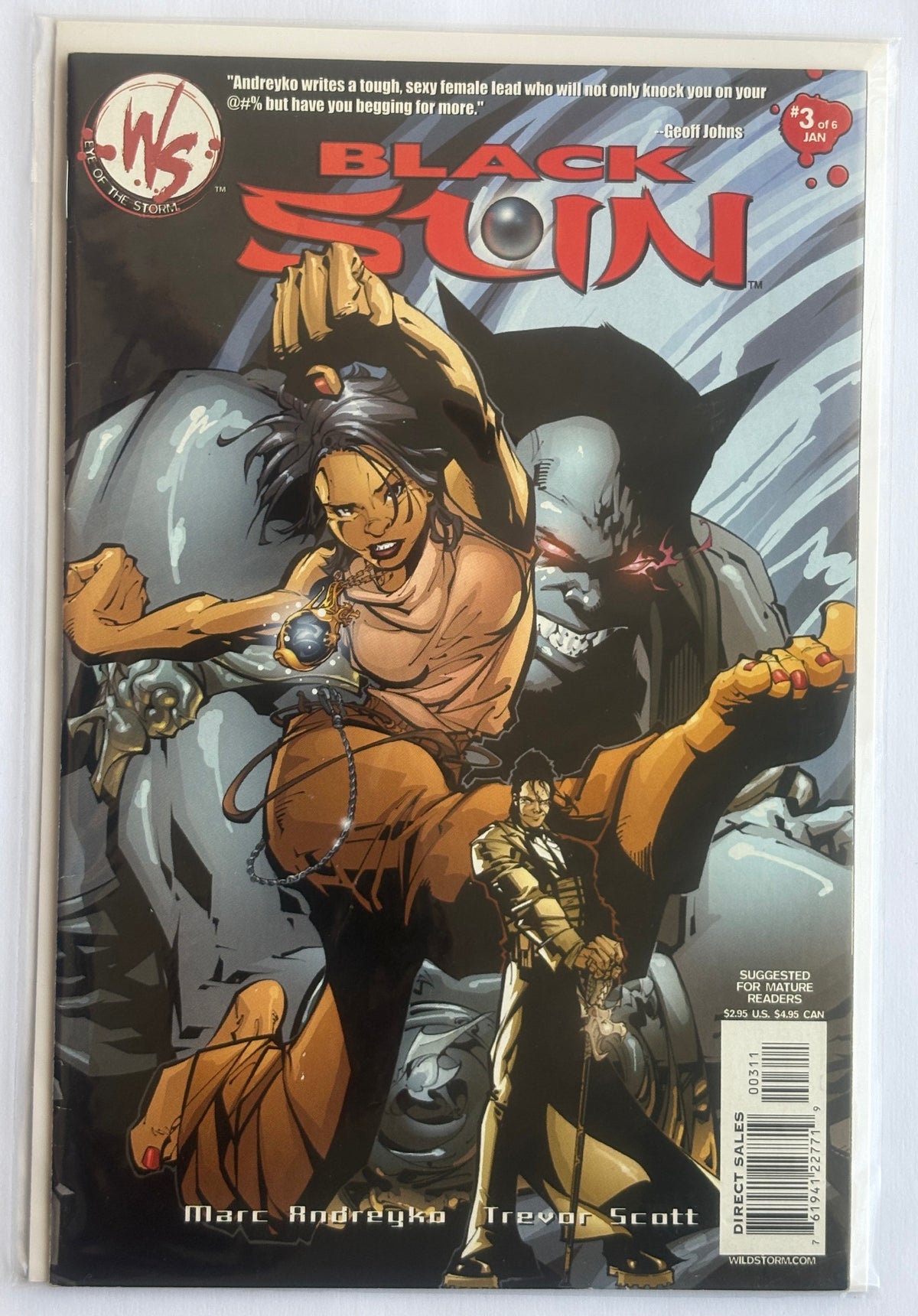 Black Sun #3 (3 of 6) 1st Printing Wildstorm January 2003 F/VF 7.0