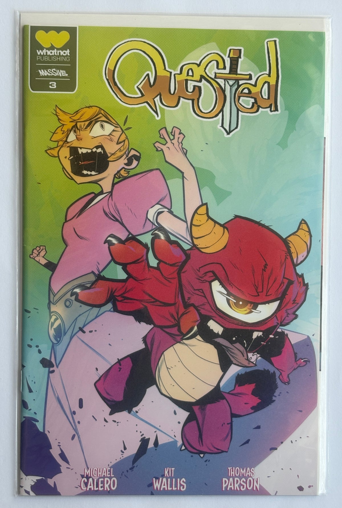 Quested #3 - 1st Printing Cover A Whatnot Publishing 2023 VF- 7.5