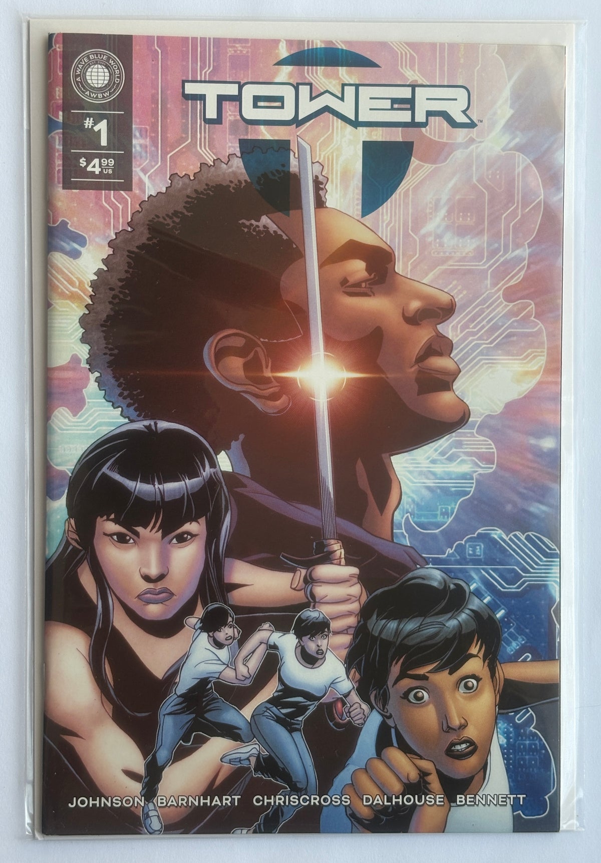 Tower #1 - 1st Printing Wave Blue World February 2023 VF+ 8.5