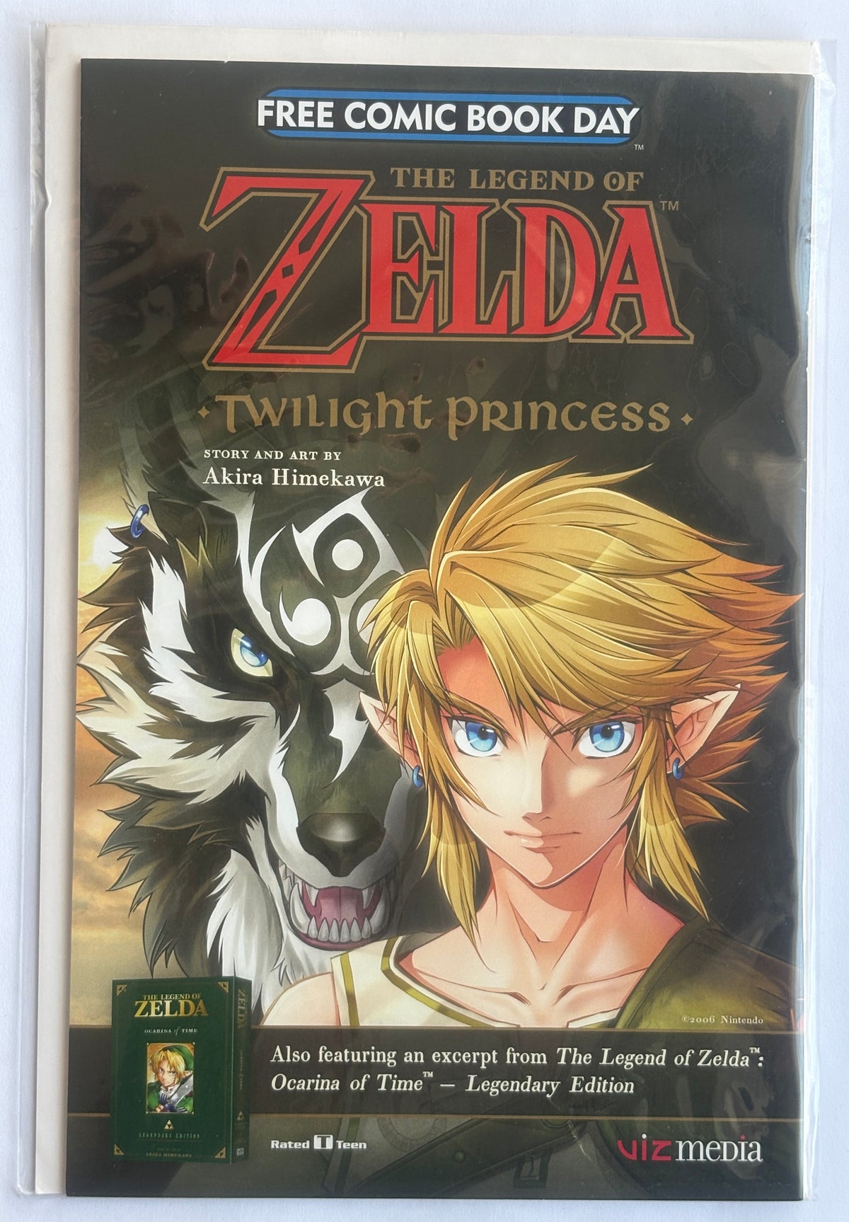 The Legend of Zelda Twilight Princess FCBD 1st Print Viz Media 2017 VF 8.0