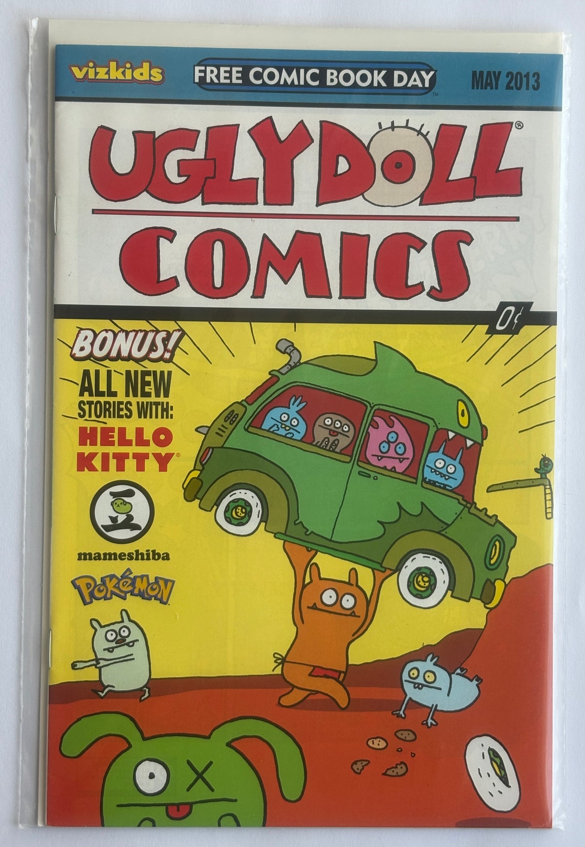 Ugly Doll Comics #1 FCBD Action Comics #1 Homage Vizkids May 2013 VF+ 8.5