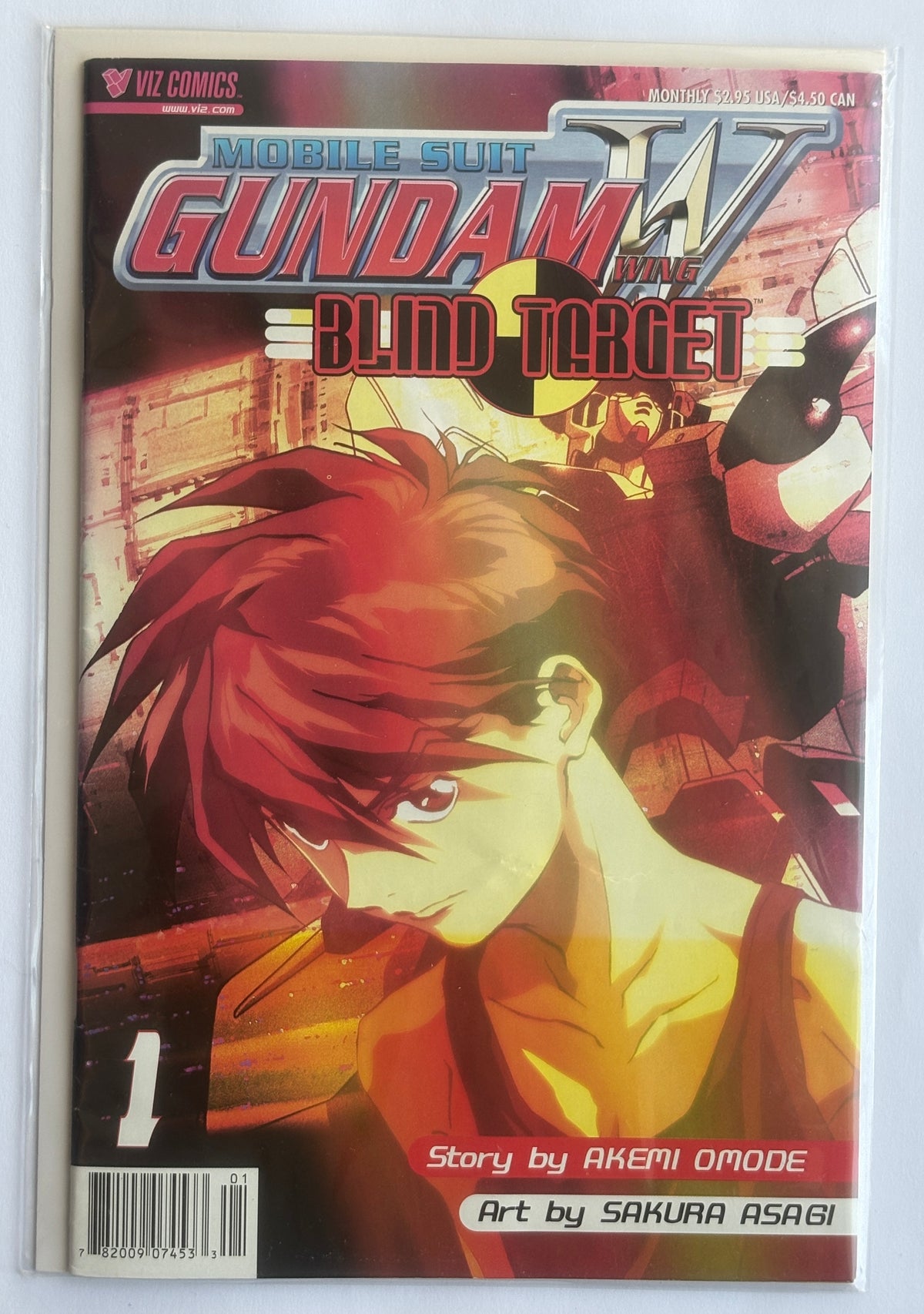 Mobile Suit Gundam Wing Blind Target #1 - Viz Comics 2001 FN- 5.5