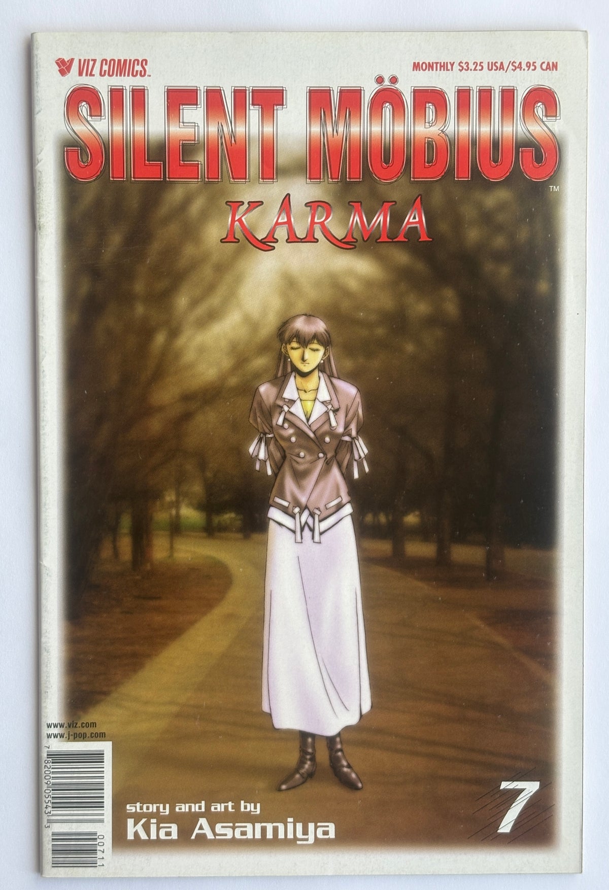 Silent Mobius: Karma #1 to 7 Set of 7 Issues Viz Comics 1995 VF 8.0