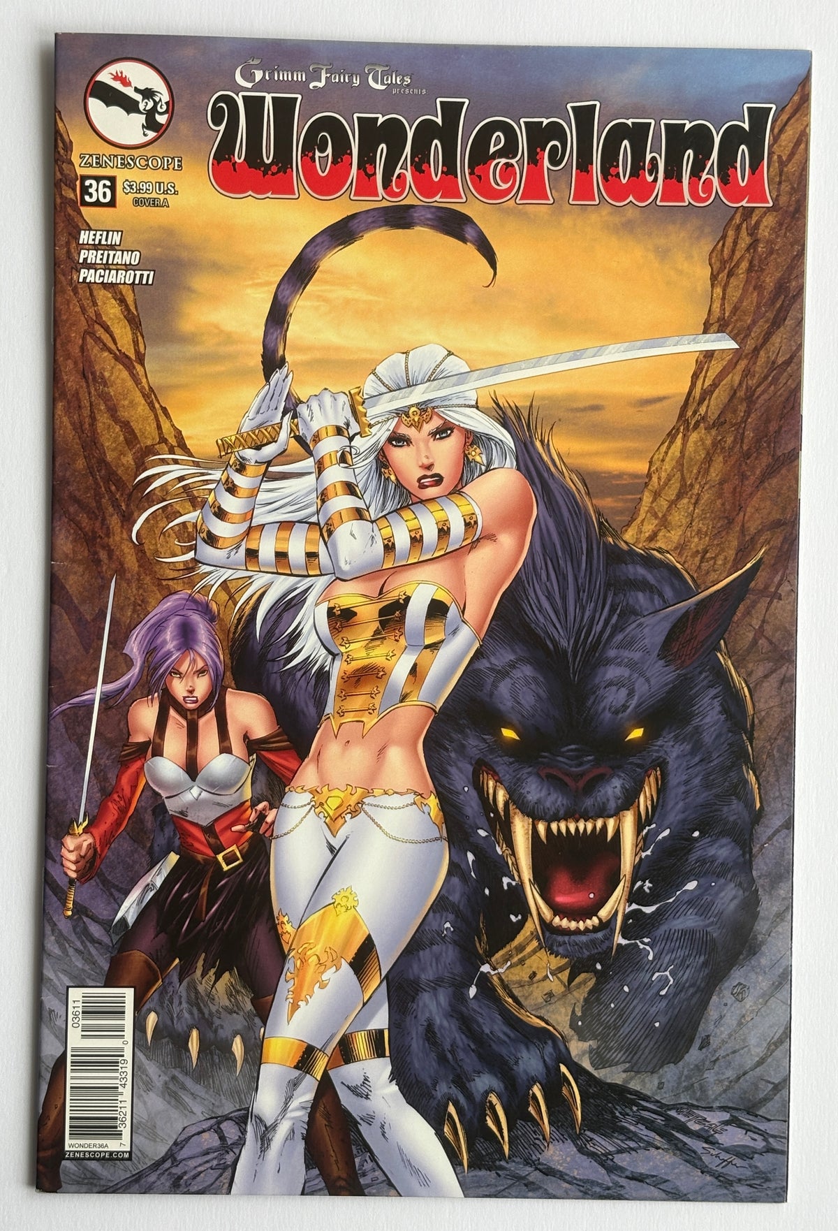 Grimm Fairy Tales present Wonderland #36 - Zenescope - 2015 VF+ 8.5