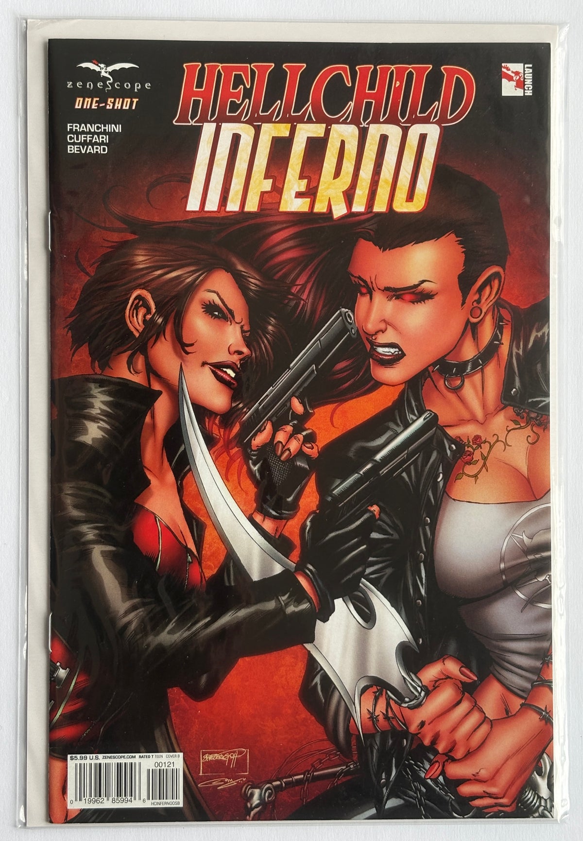 Hellchild Inferno #1 One-Shot 1st Printing Cover B Zenescope March 2018 NM- 9.2