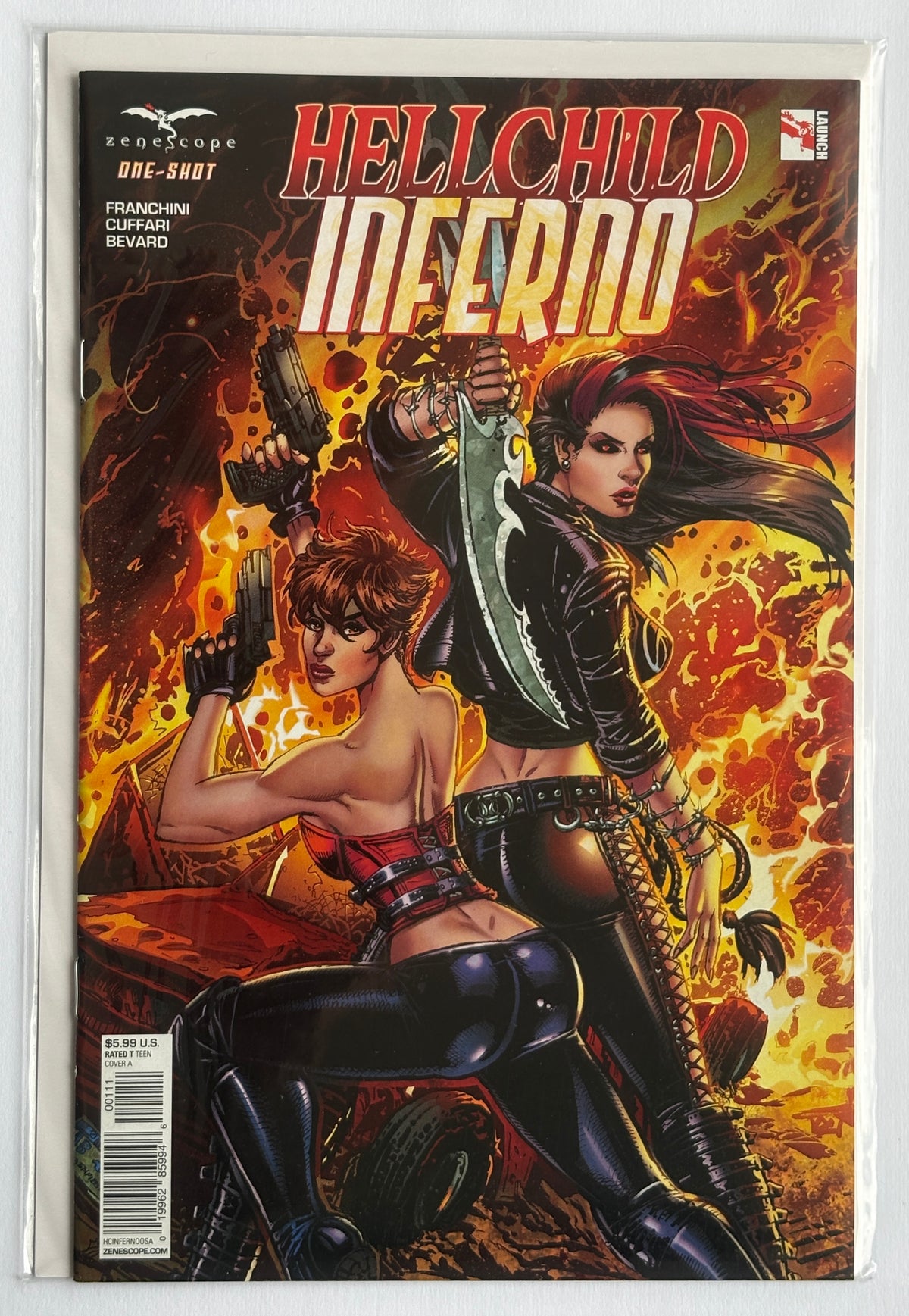 Hellchild Inferno #1 One-Shot 1st Printing Cover A Zenescope March 2018 NM 9.4