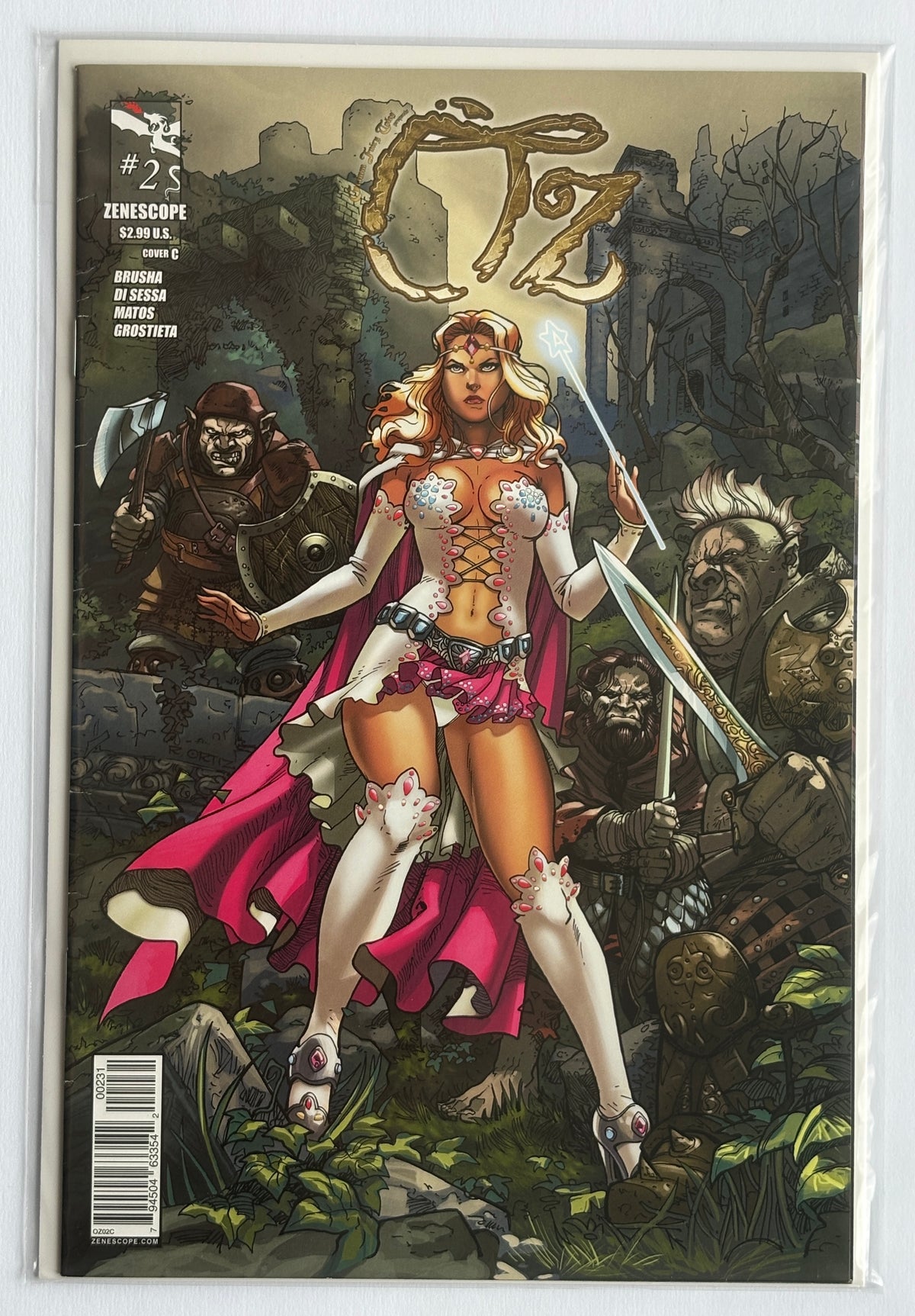 Grimm Fairy Tales present Oz #2 - 1st Print Cover C Zenoscope August 2013 FN 6.0