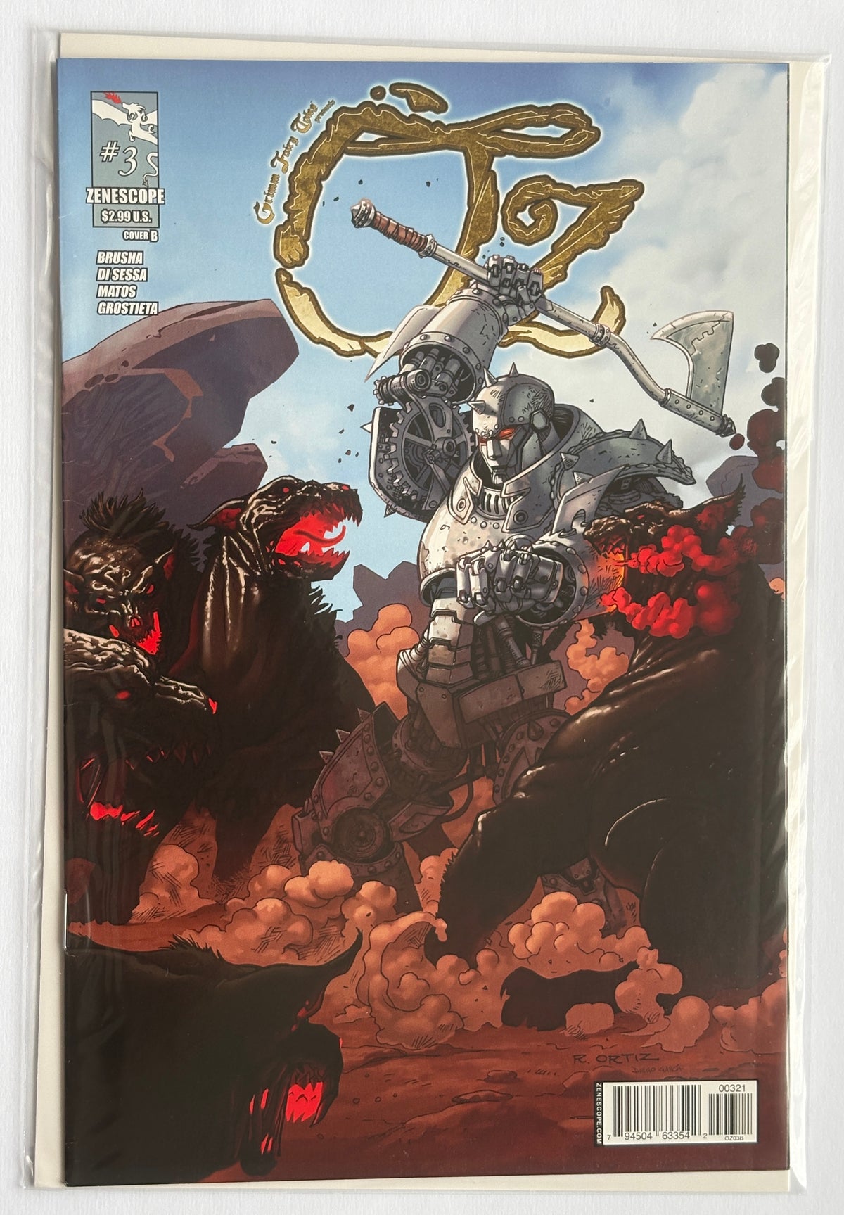 Grimm Fairy Tales present Oz #3 - Cover B Zenoscope October 2013 VF- 7.5