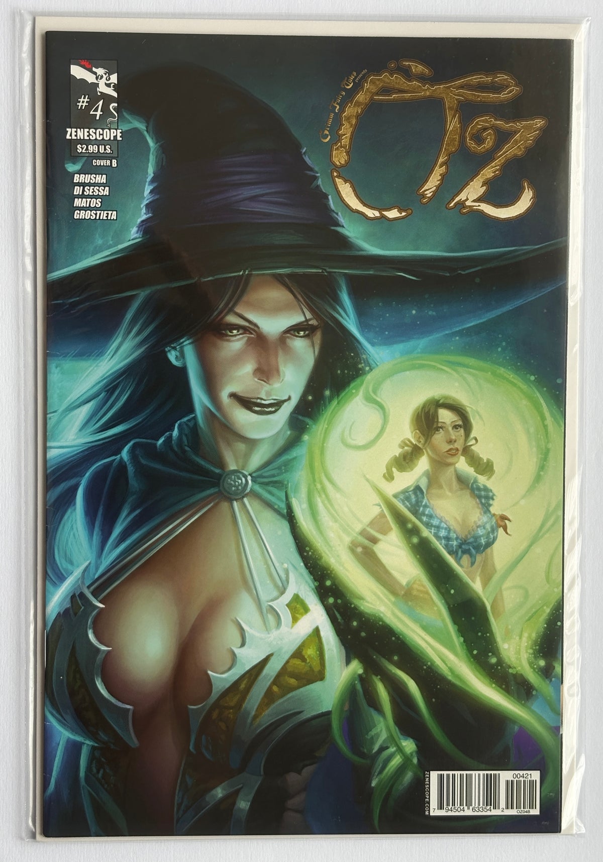 Grimm Fairy Tales present Oz #4 - Cover B Zenoscope November 2013 F/VF 7.0