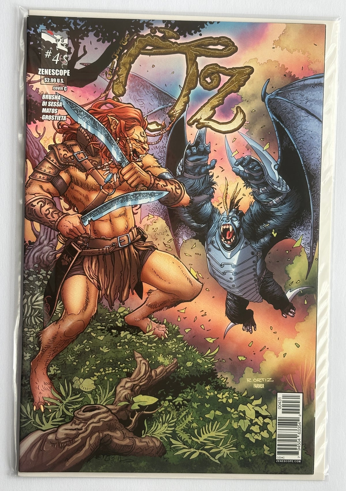 Grimm Fairy Tales present Oz #4 - Cover C Zenoscope November 2013 F/VF 7.0