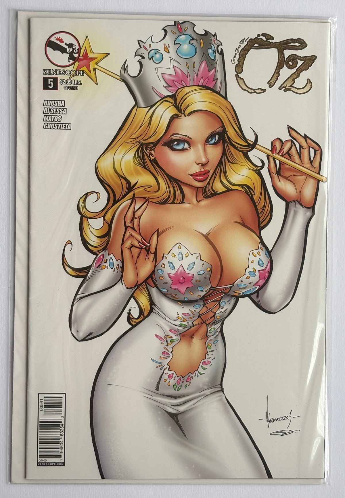 Grimm Fairy Tales present Oz #5 - Cover D Zenoscope January 2014 VF- 7.5