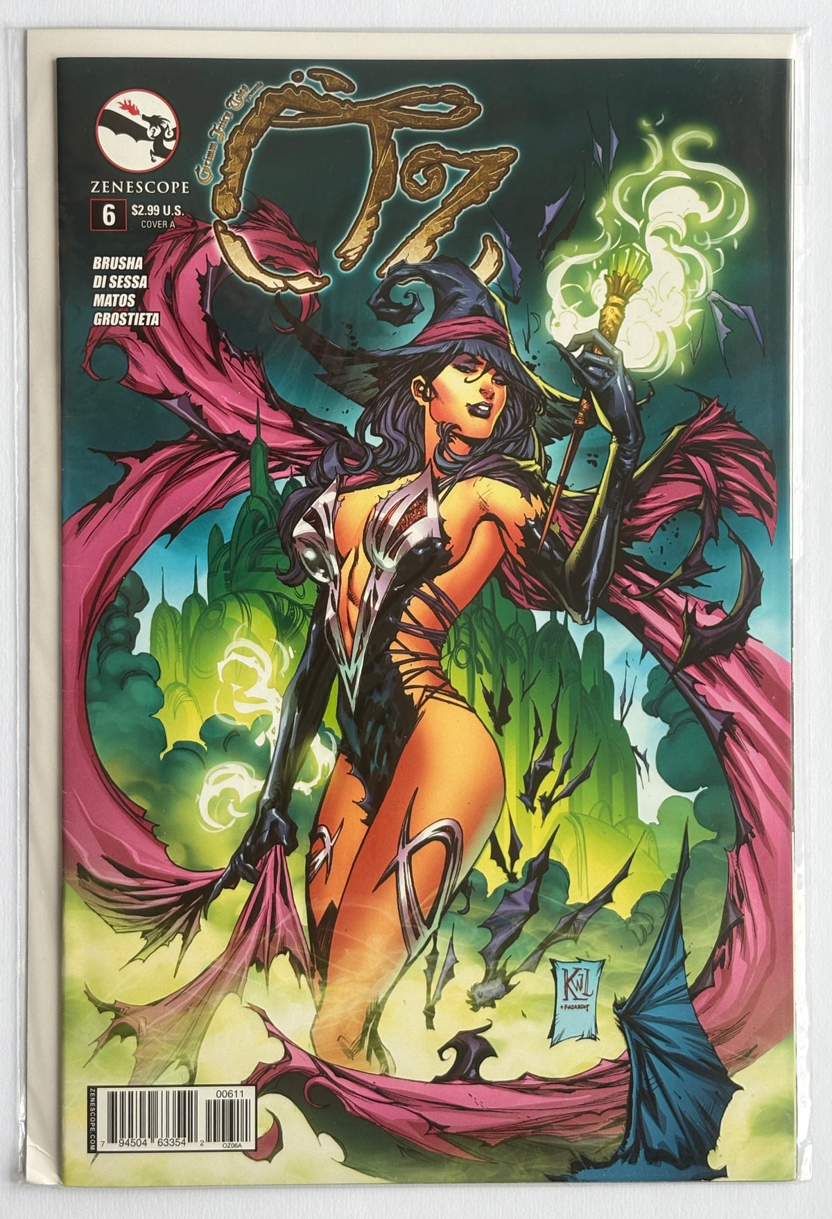 Grimm Fairy Tales present Oz #6 - Cover A Zenoscope February 2014 F/VF 7.0