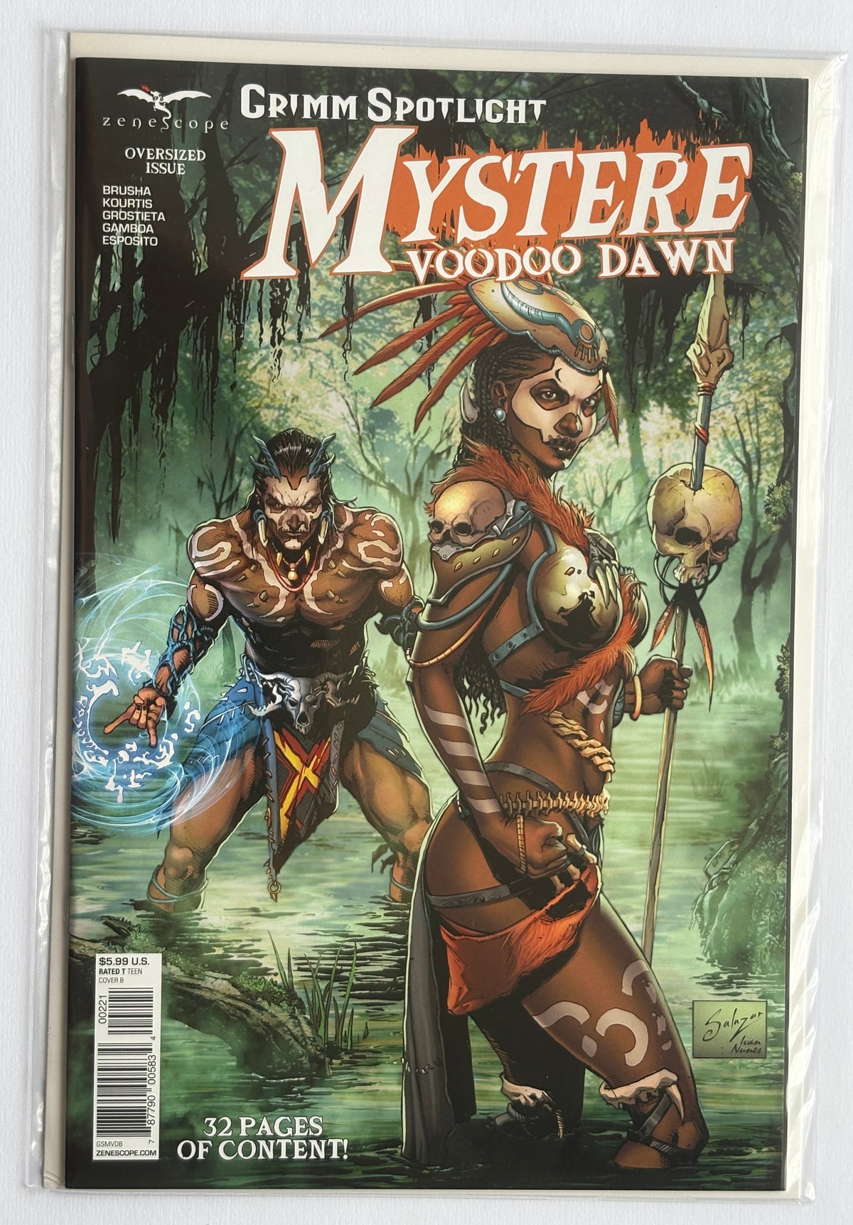 Grimm Spotlight Mystere Voodoo Dawn - Zenescope April 2021 VF+ 8.5