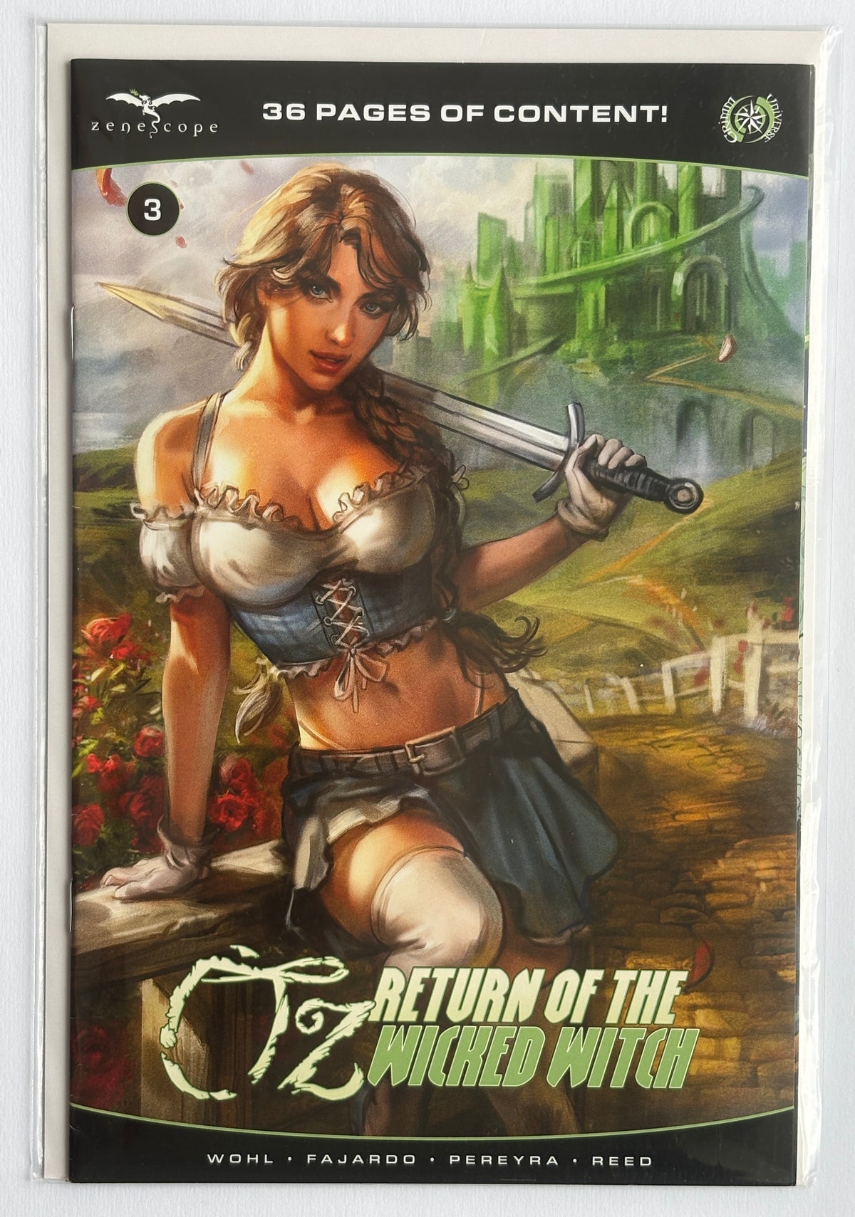 Oz Return of the Wicked Witch #3 - 1st PrintCover C Zenescope March 2023 VF 8.0