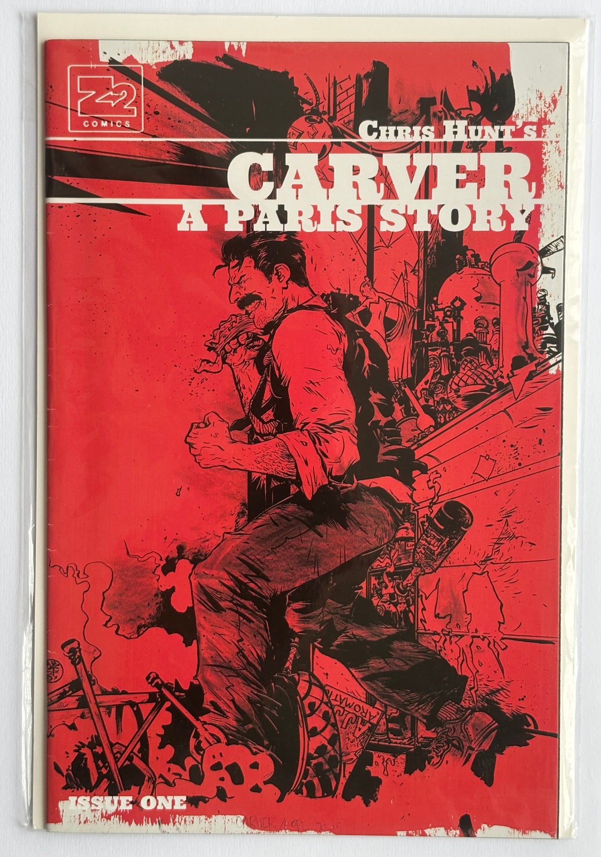 Carver A Paris Story #1 - 1st Printing - Chris Hunt Z2 Comics 2015 F/VF 7.0