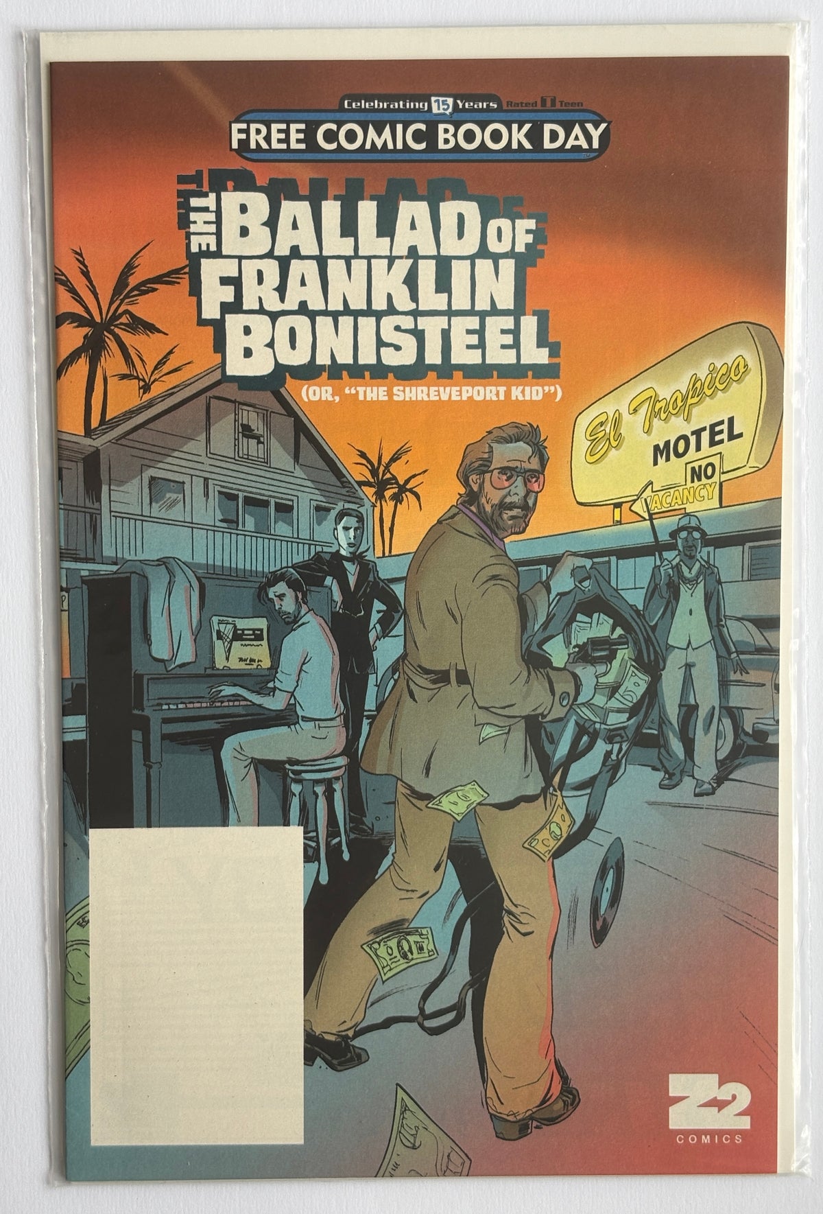 The Ballad of Franklin Bonisteel FCBD Unstamped Z2 Comics 2017 VF+ 8.5