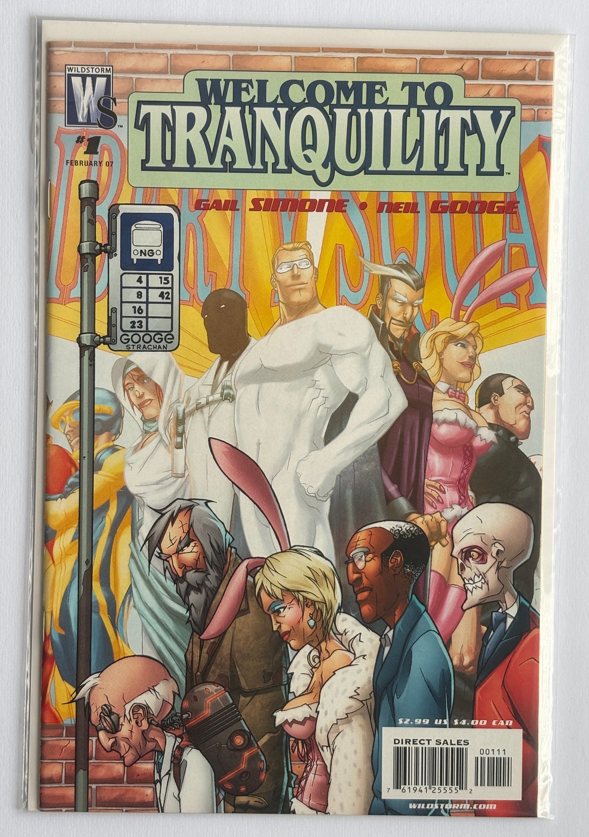 Welcome to Tranquility #1 - 1st Printing - Wildstorm - February 2007 VF 8.0