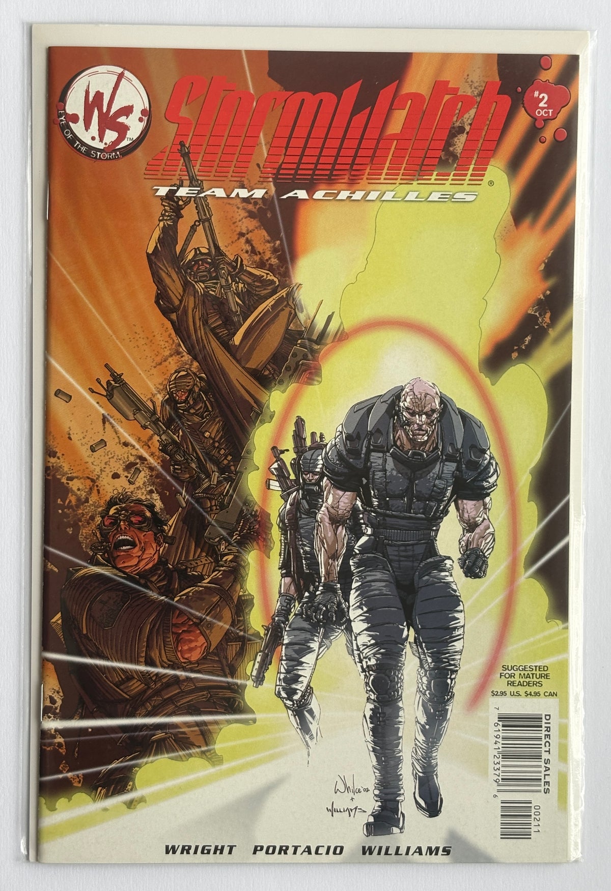 Stormwatch: Team Achilles #2 - 1st Printing - Wildstorm October 2002 VF 8.0