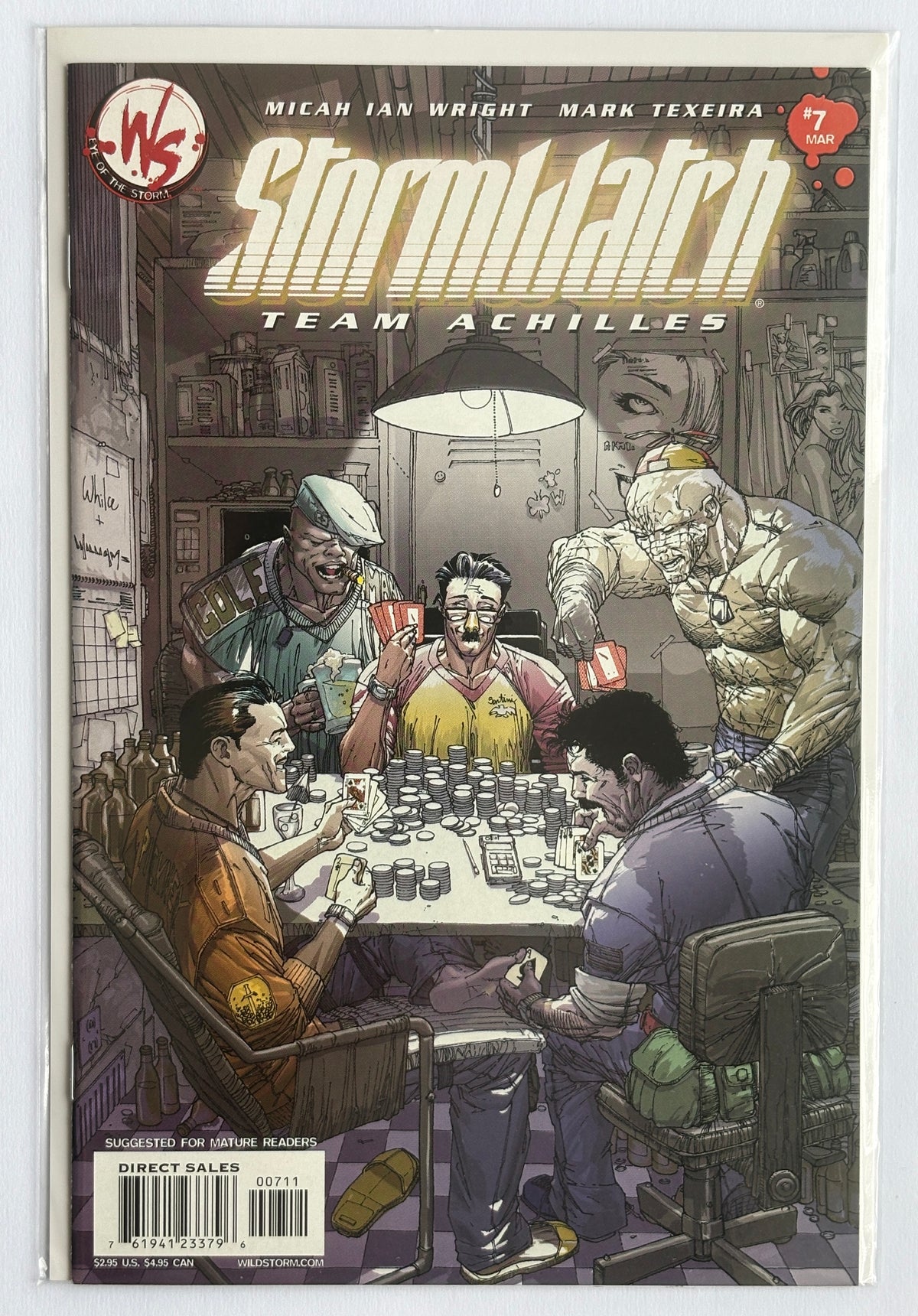 Stormwatch: Team Achilles #7 - 1st Printing - Wildstorm March 2003 VF/NM 9.0