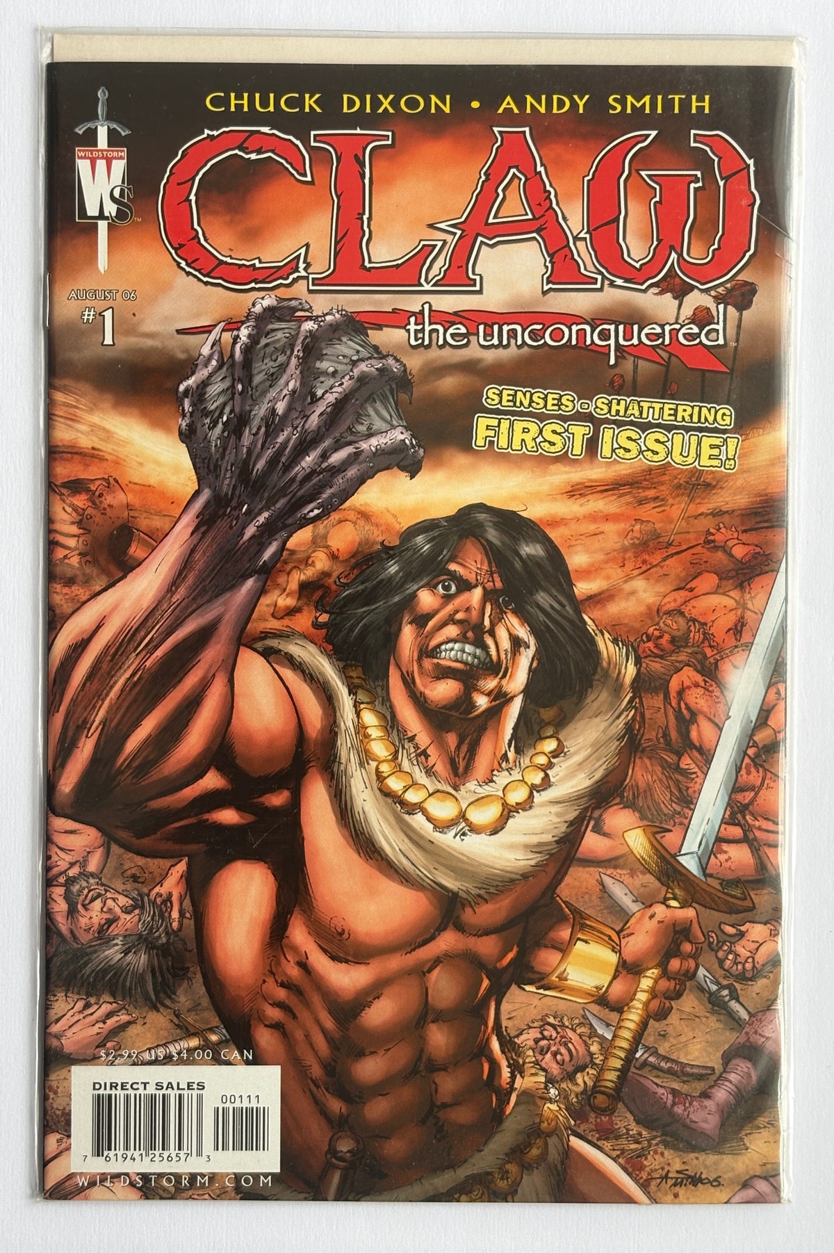 Claw the Unconquered #1 - 1st Printing Wildstorm August 2006 VF 8.0