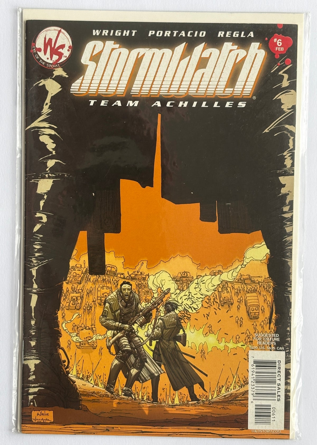 Stormwatch: Team Achilles #6 - 1st Printing - Wildstorm February 2003 FN+ 6.5