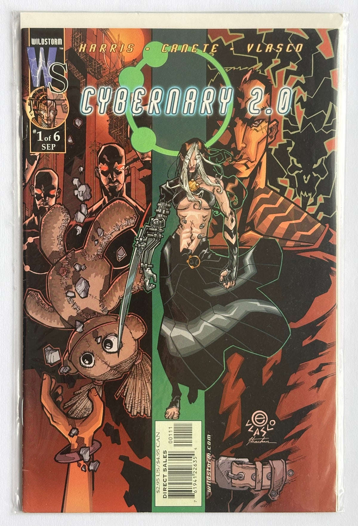 Cybernary 2.0 #1 - Wildstorm - September 2001 F/VF 7.0