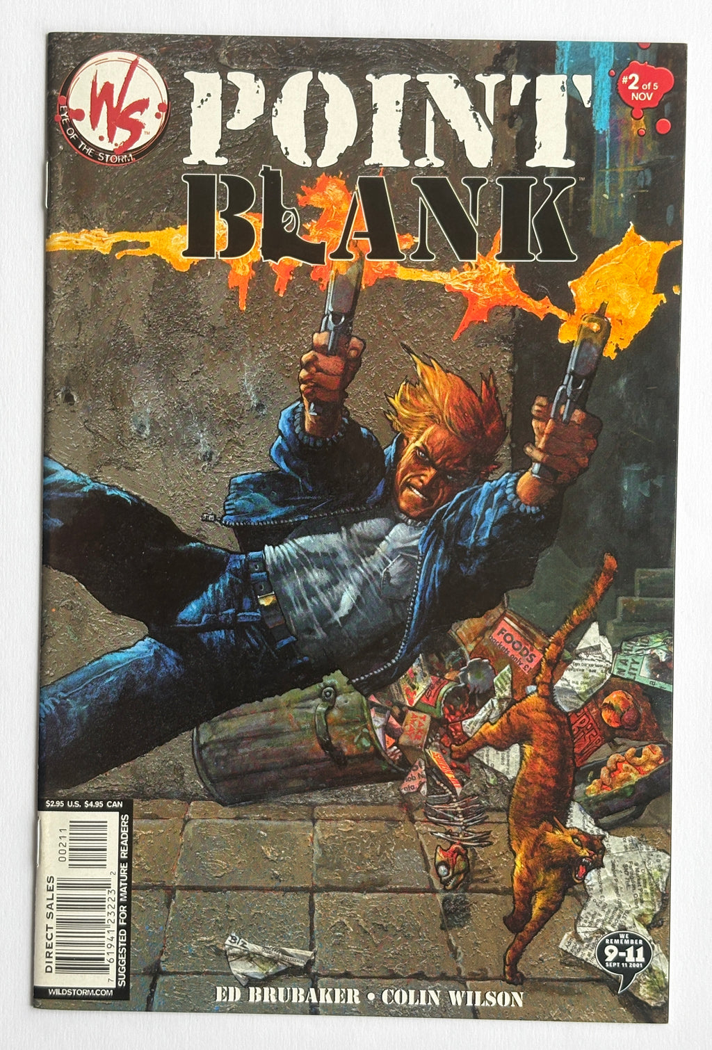 Point Blank #1 to 5 Complete Set of 5 Comics Wildstorm 2002/3 VF+ 8.5