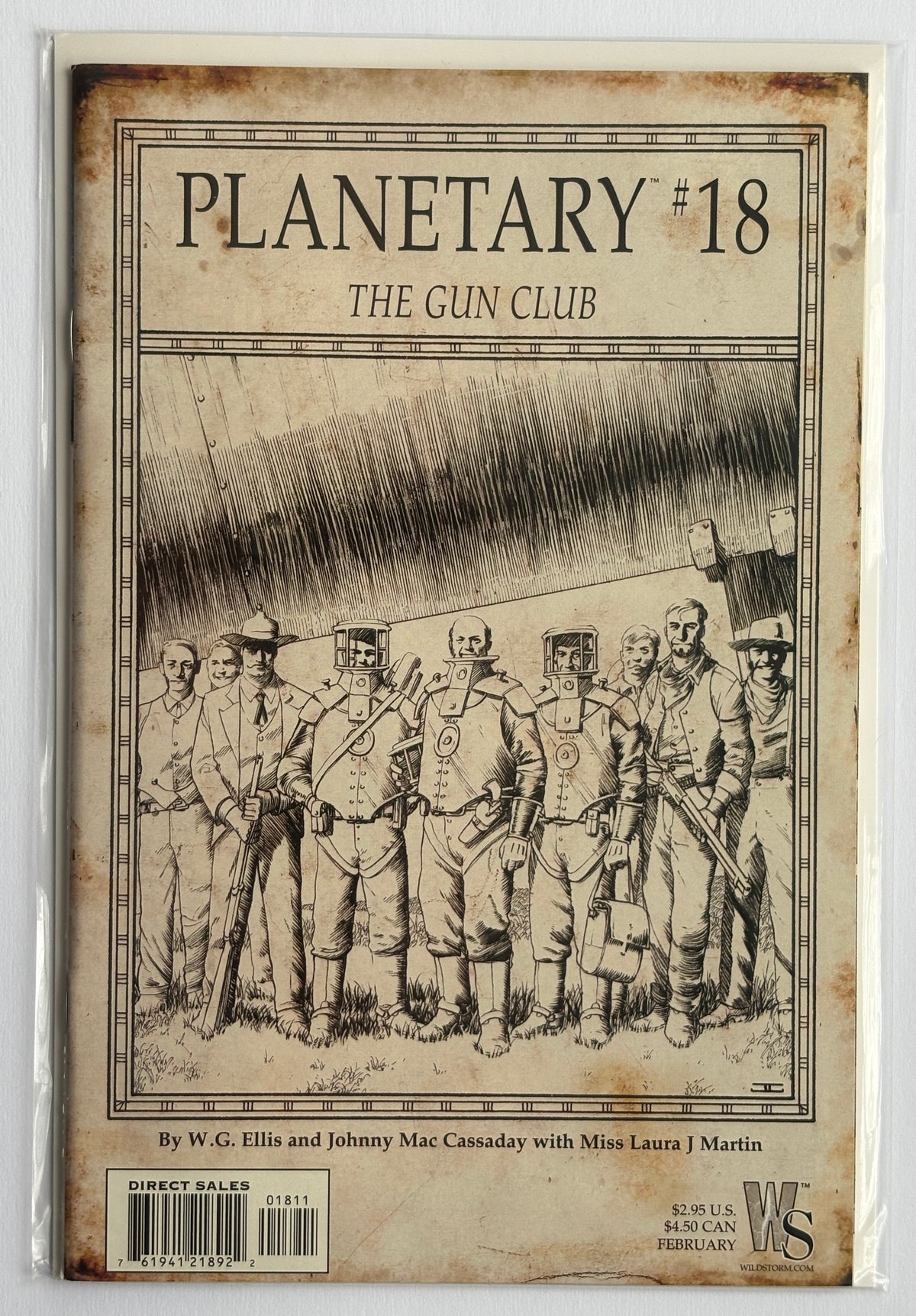 Planetary #18 - The Gun Club 1st Printing Wildstorm Comics February 2004 VF+ 8.5