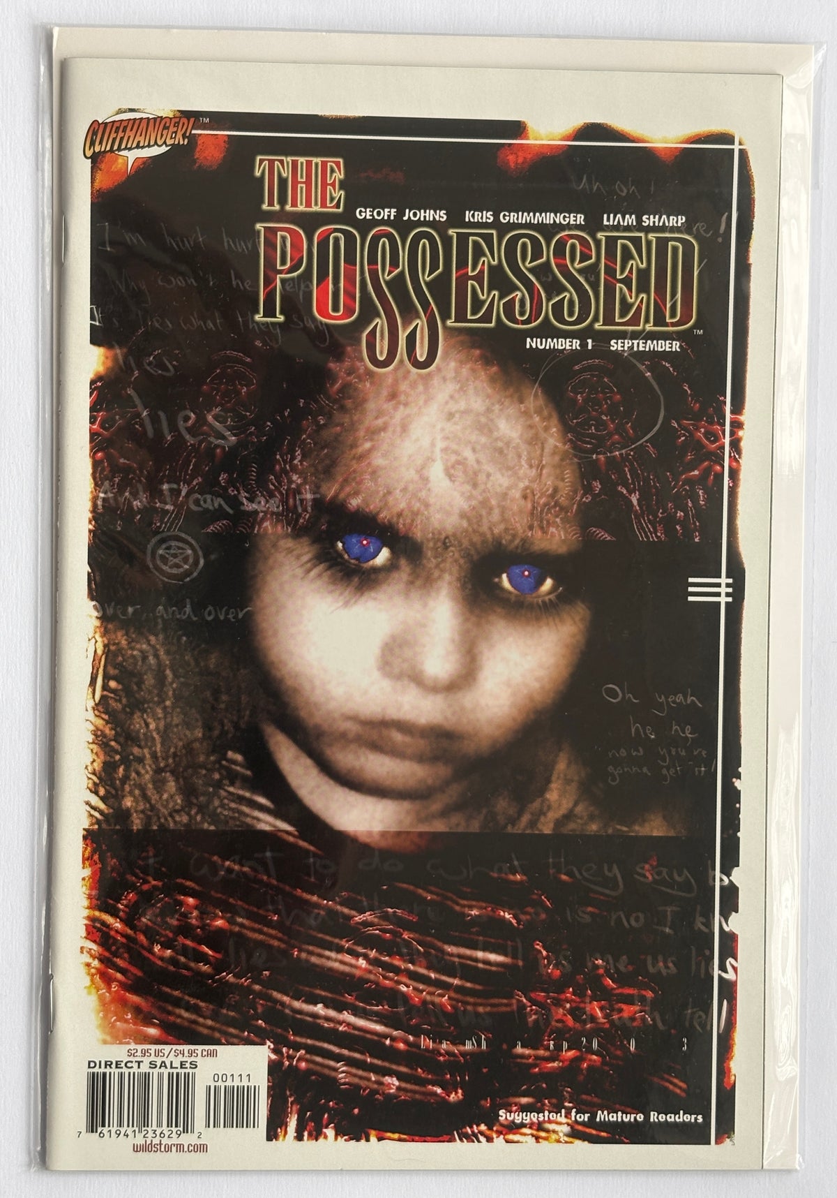 The Possessed #1 - 1st Printing Wildstorm September 2003 NM- 9.2