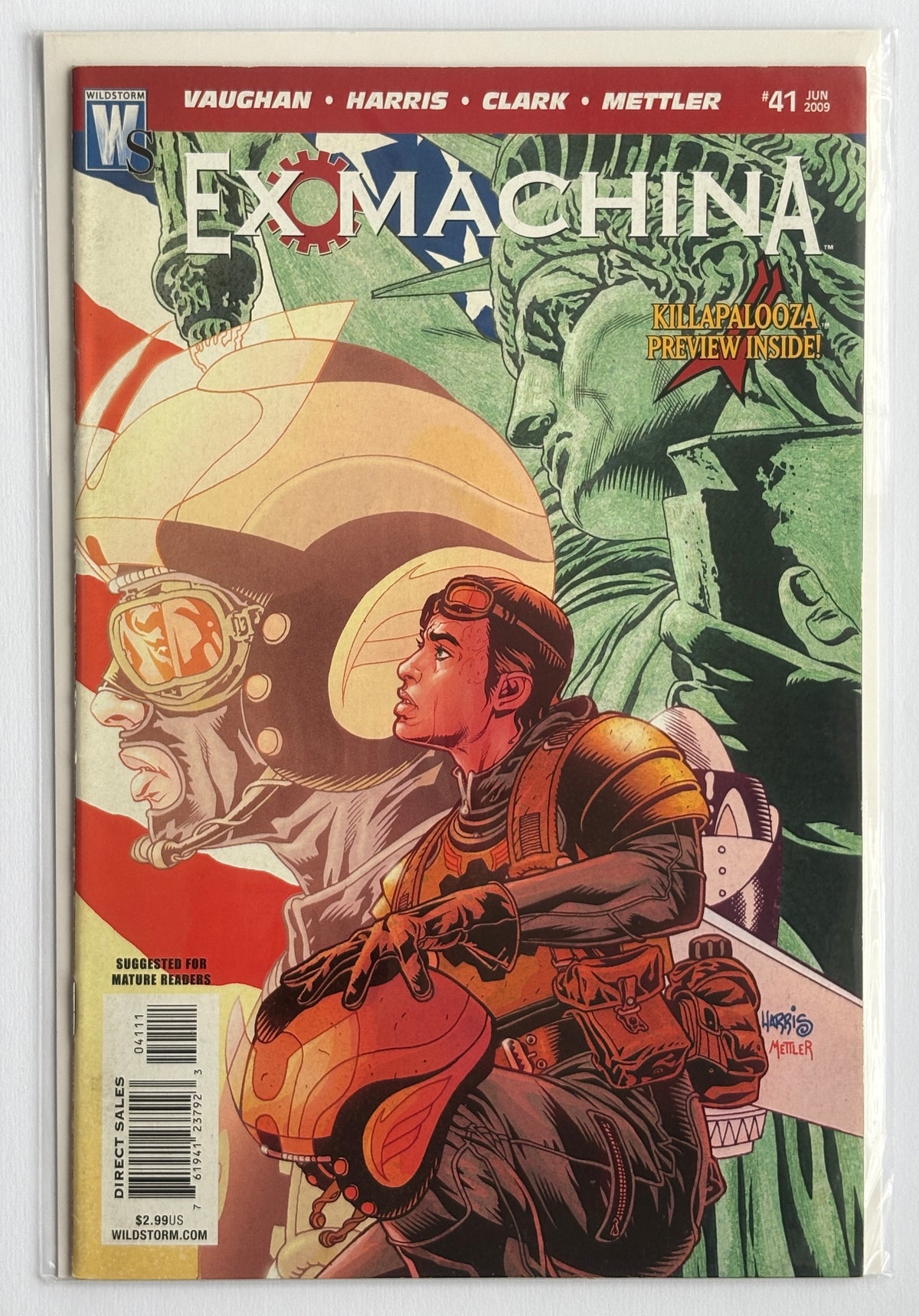 Ex Machina #41 - 1st Printing Wildstorm June 2009 VF- 7.5