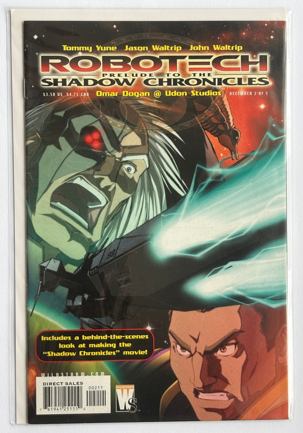 Robotech Prelude to the Shadow Chronicles #2 Wildstorm December 2005 VF 8.0
