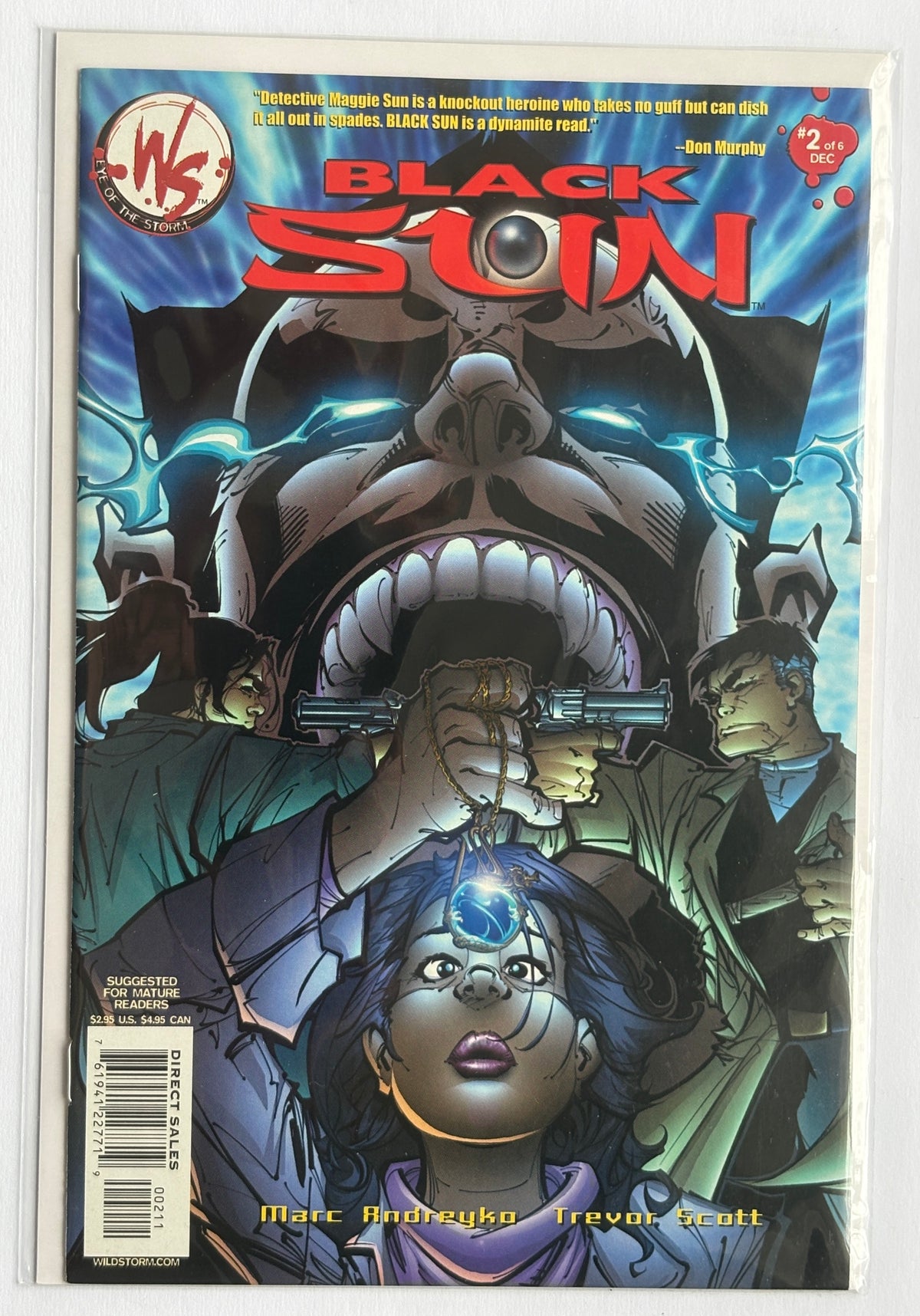Black Sun #2 (2 of 6) 1st Printing Wildstorm December 2002 VF/NM 9.0