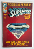 Superman The Man of Steel #22 - Bonus Poster inside - June 1993 F/VF 7.0